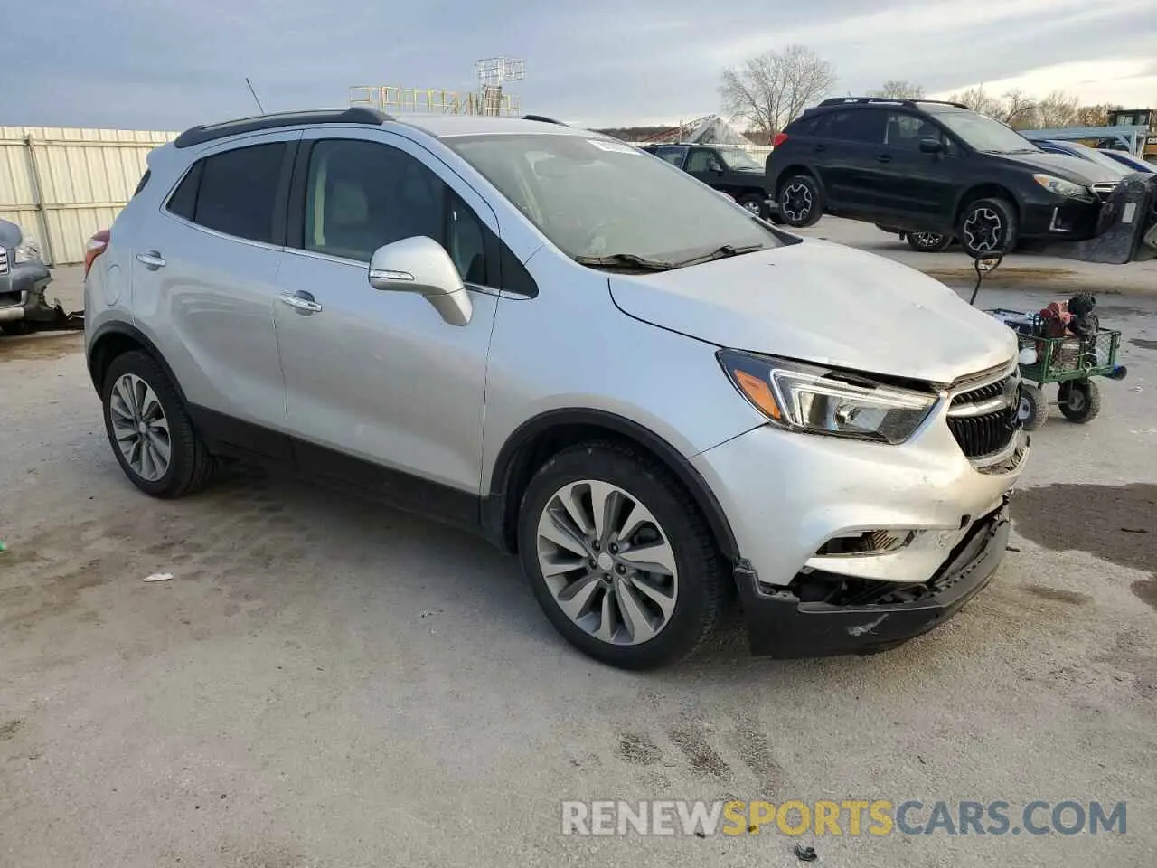 4 Photograph of a damaged car KL4CJASB6KB731872 BUICK ENCORE 2019
