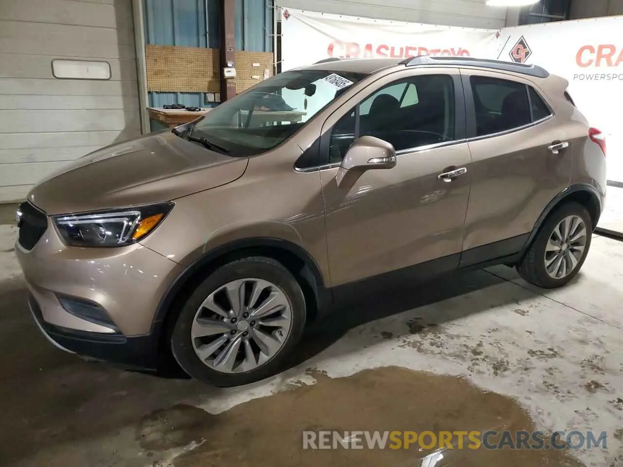 1 Photograph of a damaged car KL4CJASB6KB744699 BUICK ENCORE 2019