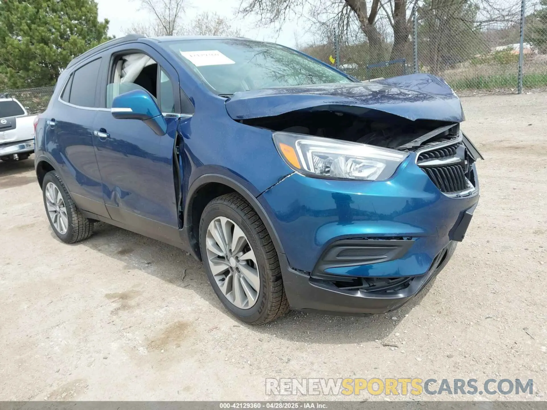 1 Фотография поврежденного автомобиля KL4CJASB6KB761387 BUICK ENCORE 2019