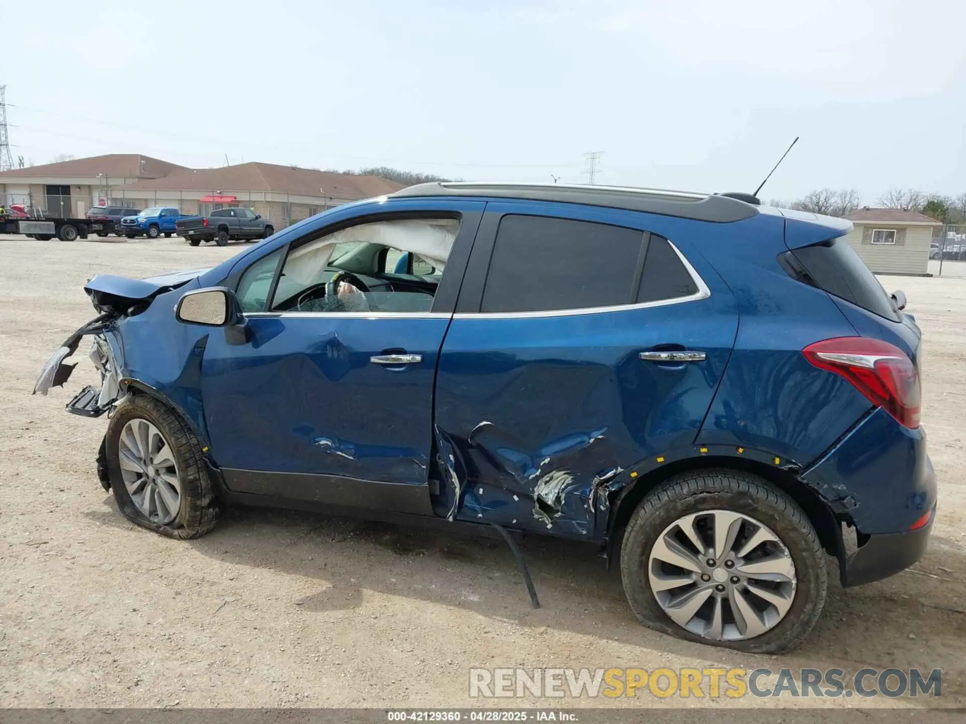 13 Фотография поврежденного автомобиля KL4CJASB6KB761387 BUICK ENCORE 2019