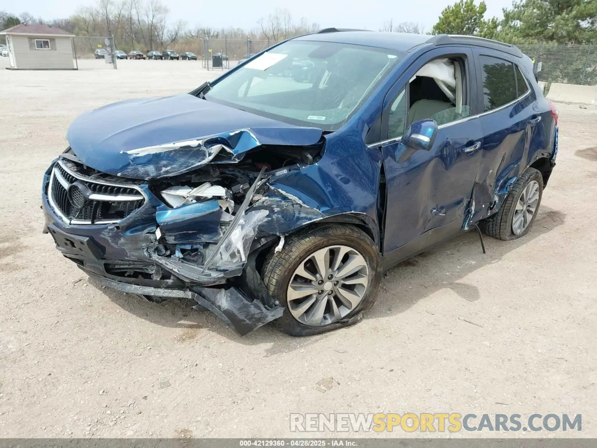 2 Фотография поврежденного автомобиля KL4CJASB6KB761387 BUICK ENCORE 2019