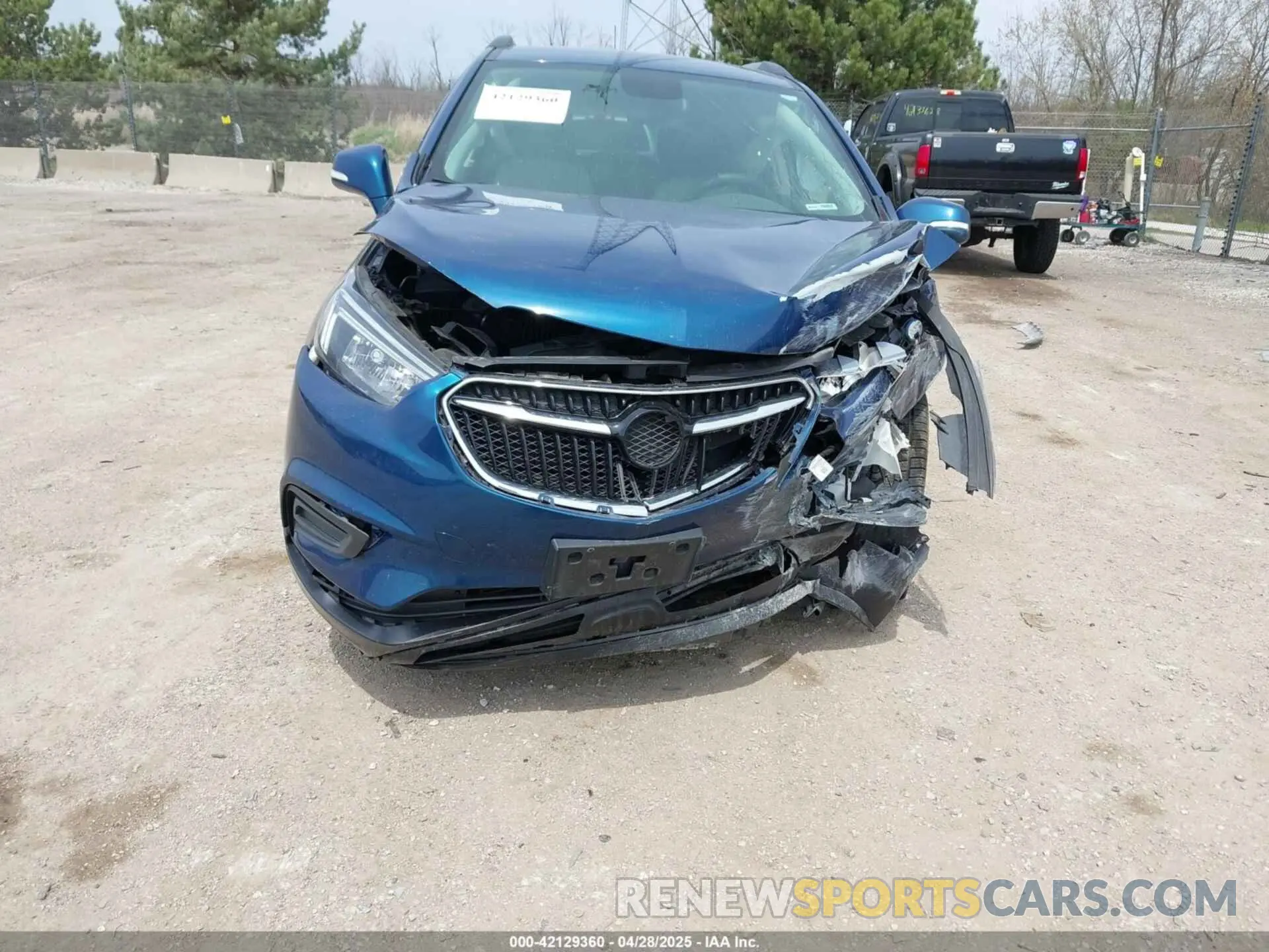 6 Фотография поврежденного автомобиля KL4CJASB6KB761387 BUICK ENCORE 2019