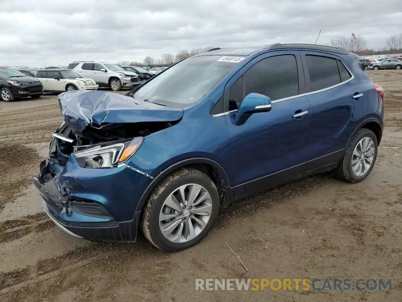 1 Photograph of a damaged car KL4CJASB6KB789819 BUICK ENCORE 2019