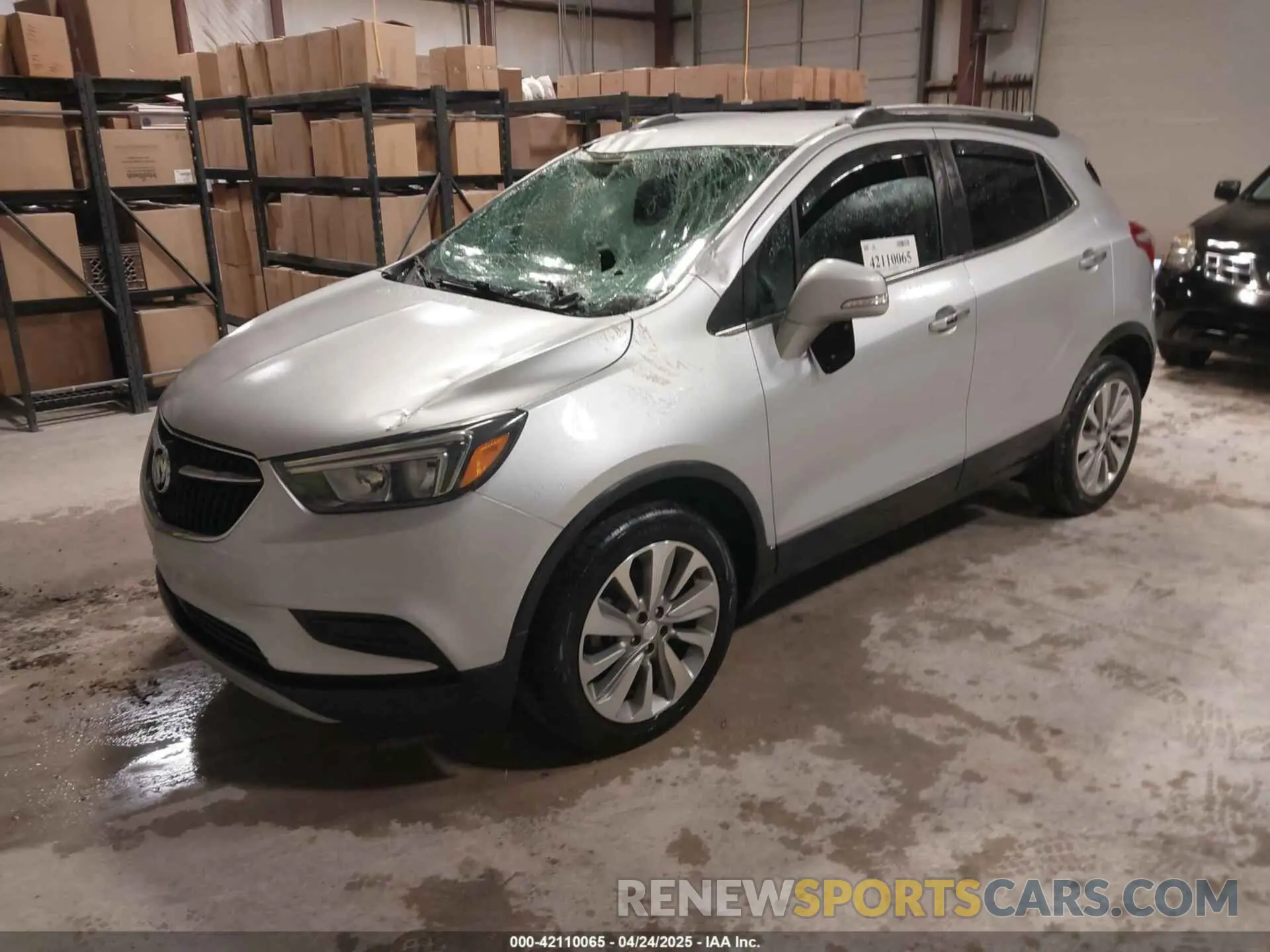 2 Фотография поврежденного автомобиля KL4CJASB6KB801421 BUICK ENCORE 2019