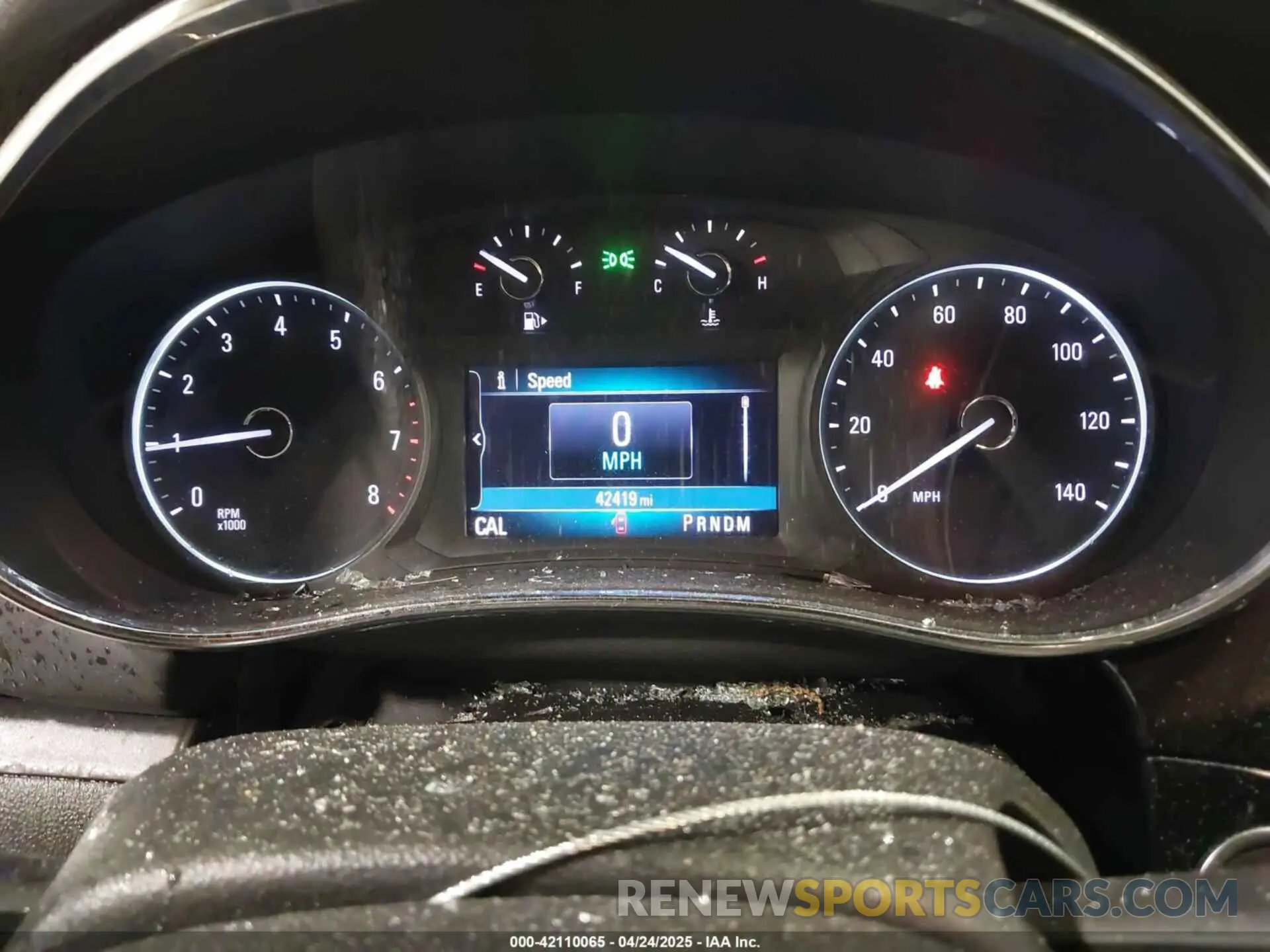 7 Фотография поврежденного автомобиля KL4CJASB6KB801421 BUICK ENCORE 2019