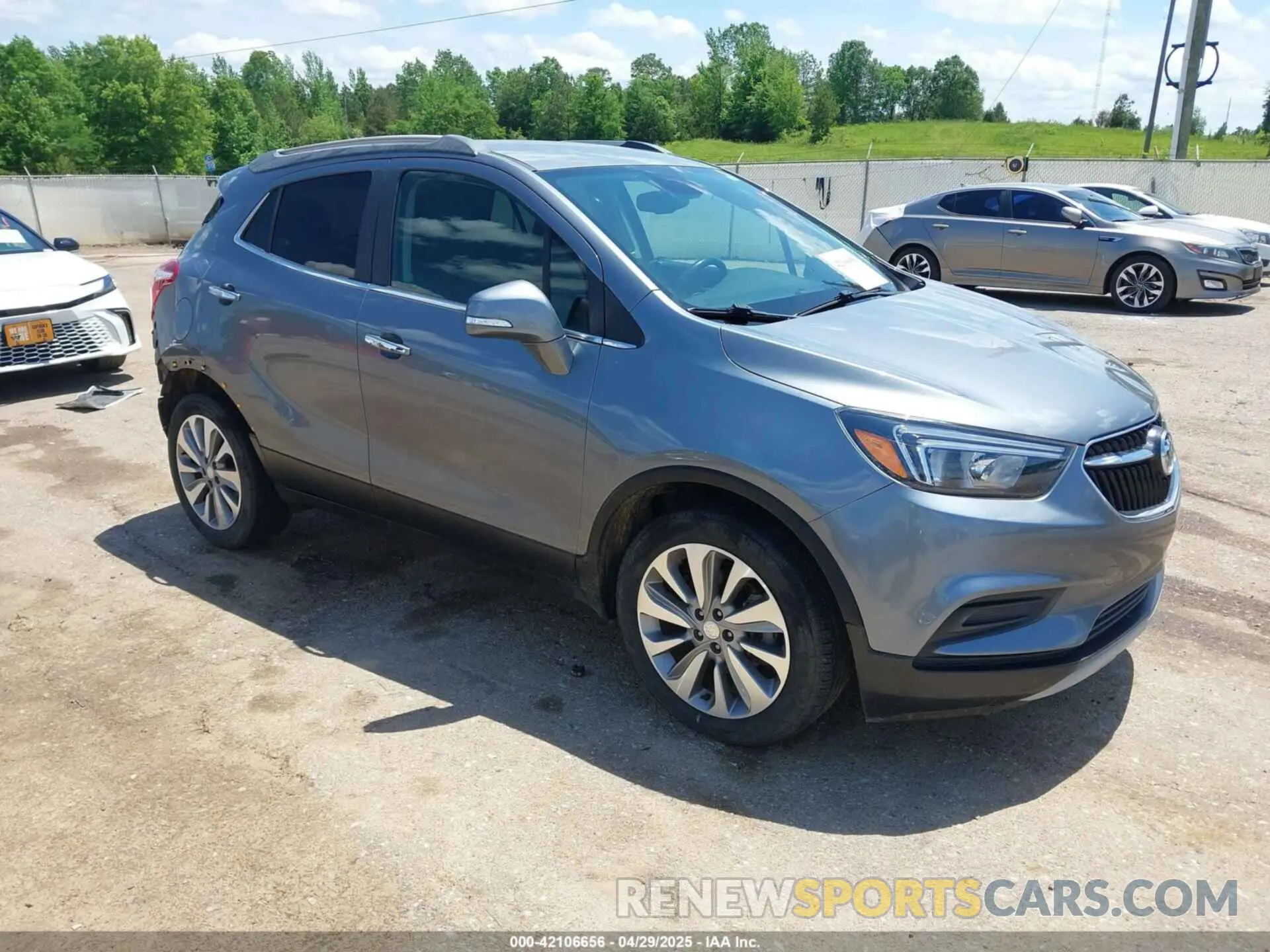 1 Фотография поврежденного автомобиля KL4CJASB6KB813018 BUICK ENCORE 2019