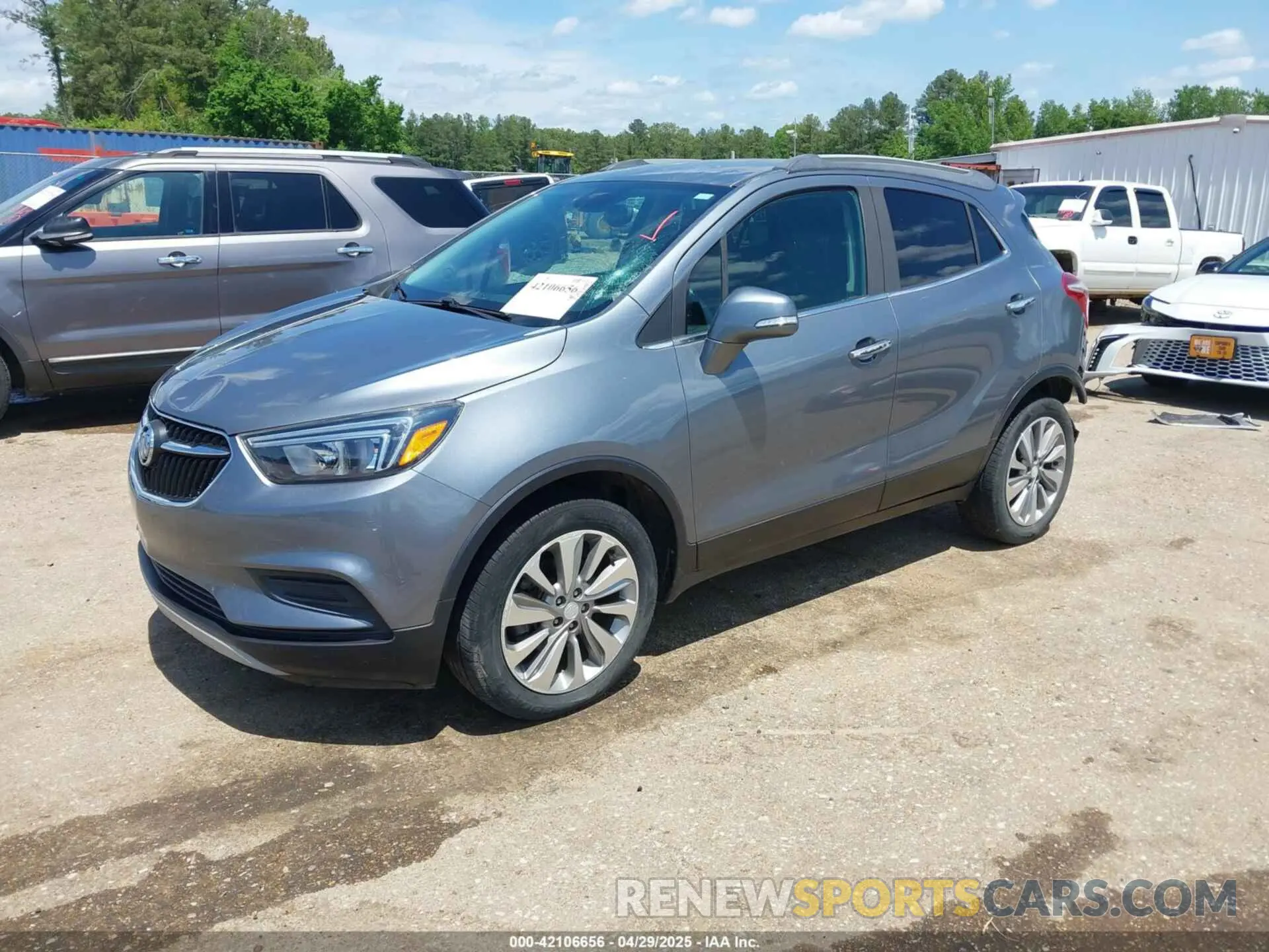2 Фотография поврежденного автомобиля KL4CJASB6KB813018 BUICK ENCORE 2019