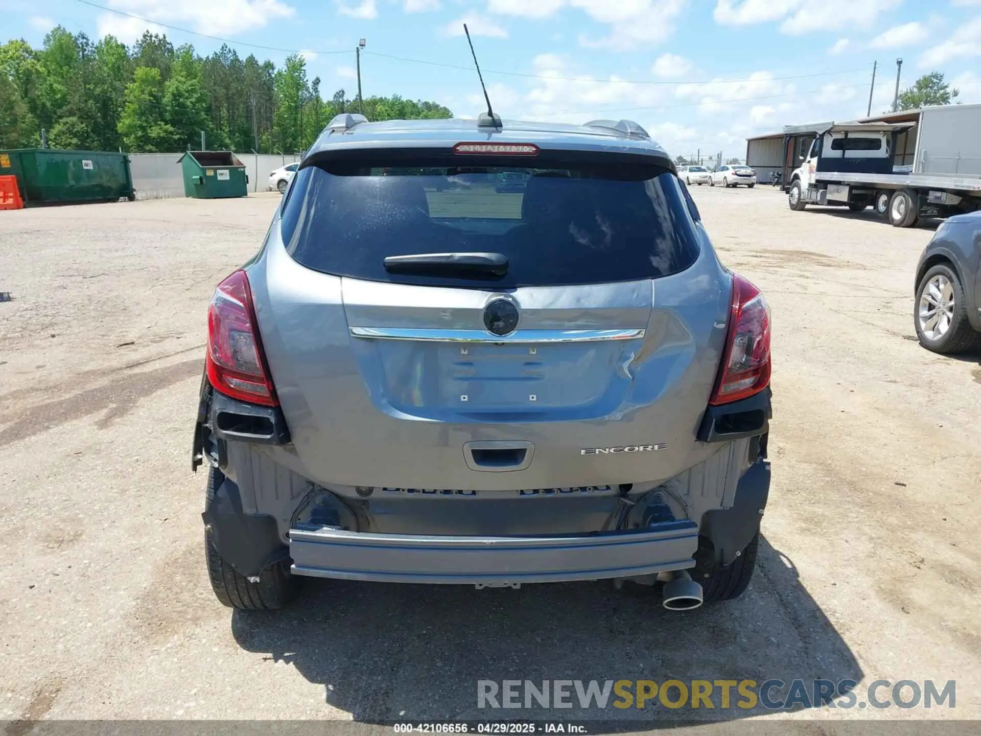 6 Фотография поврежденного автомобиля KL4CJASB6KB813018 BUICK ENCORE 2019