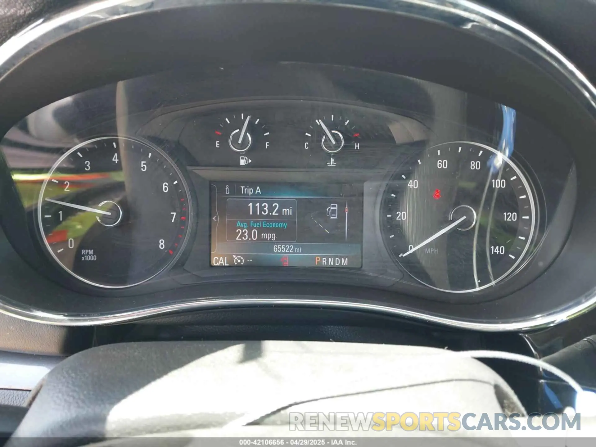 7 Фотография поврежденного автомобиля KL4CJASB6KB813018 BUICK ENCORE 2019