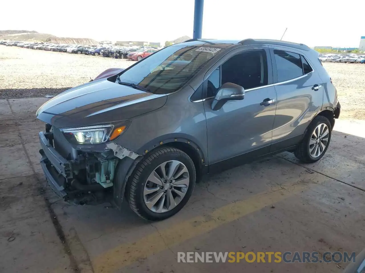 1 Photograph of a damaged car KL4CJASB6KB820583 BUICK ENCORE 2019