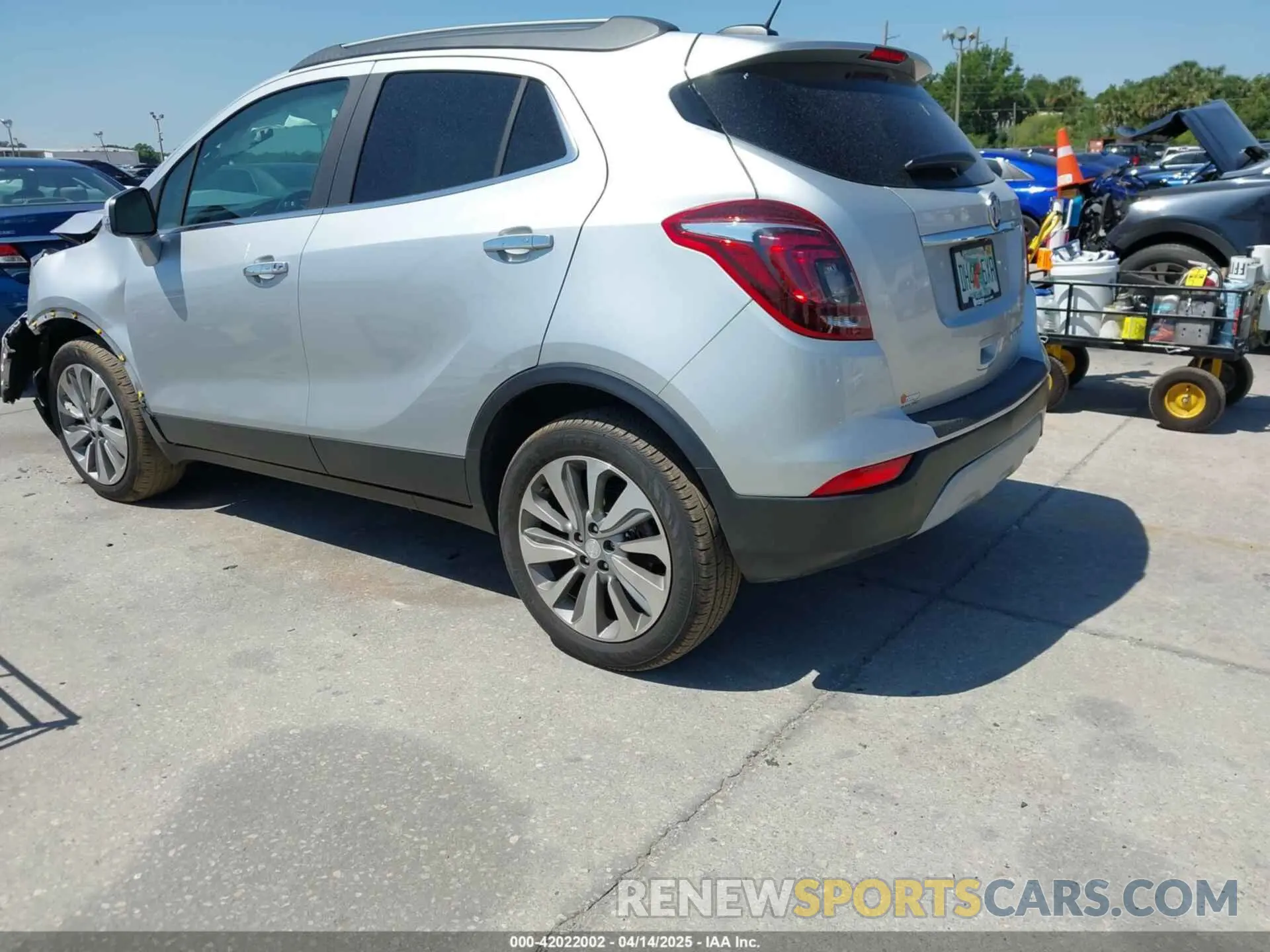 3 Photograph of a damaged car KL4CJASB6KB828473 BUICK ENCORE 2019