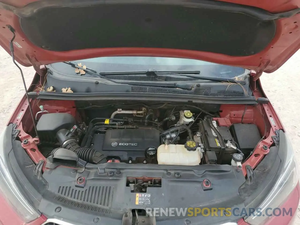 11 Фотография поврежденного автомобиля KL4CJASB6KB857696 BUICK ENCORE 2019