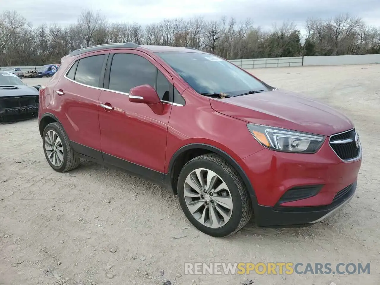 4 Фотография поврежденного автомобиля KL4CJASB6KB857696 BUICK ENCORE 2019