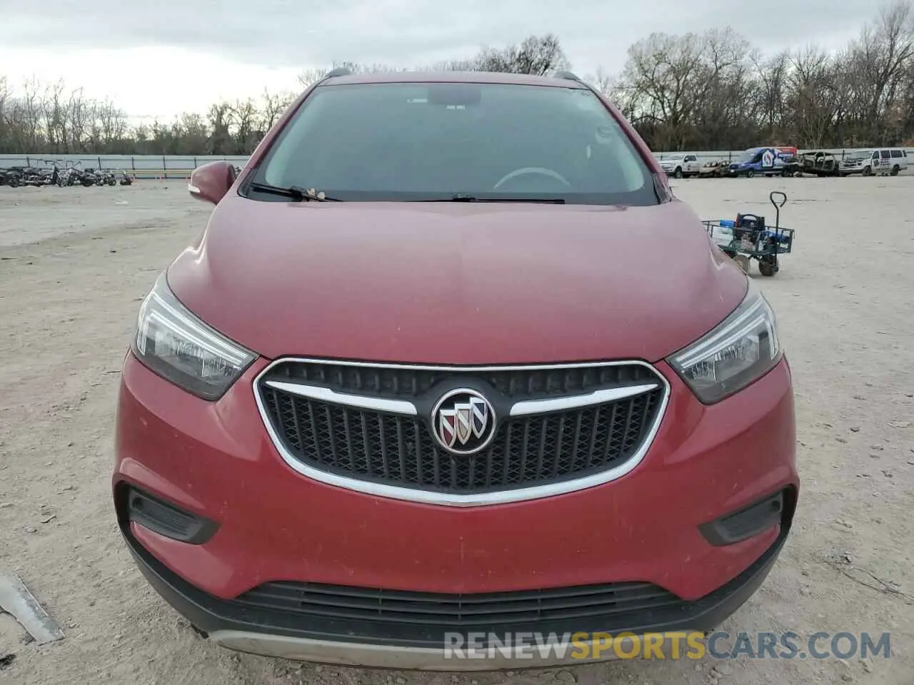 5 Фотография поврежденного автомобиля KL4CJASB6KB857696 BUICK ENCORE 2019