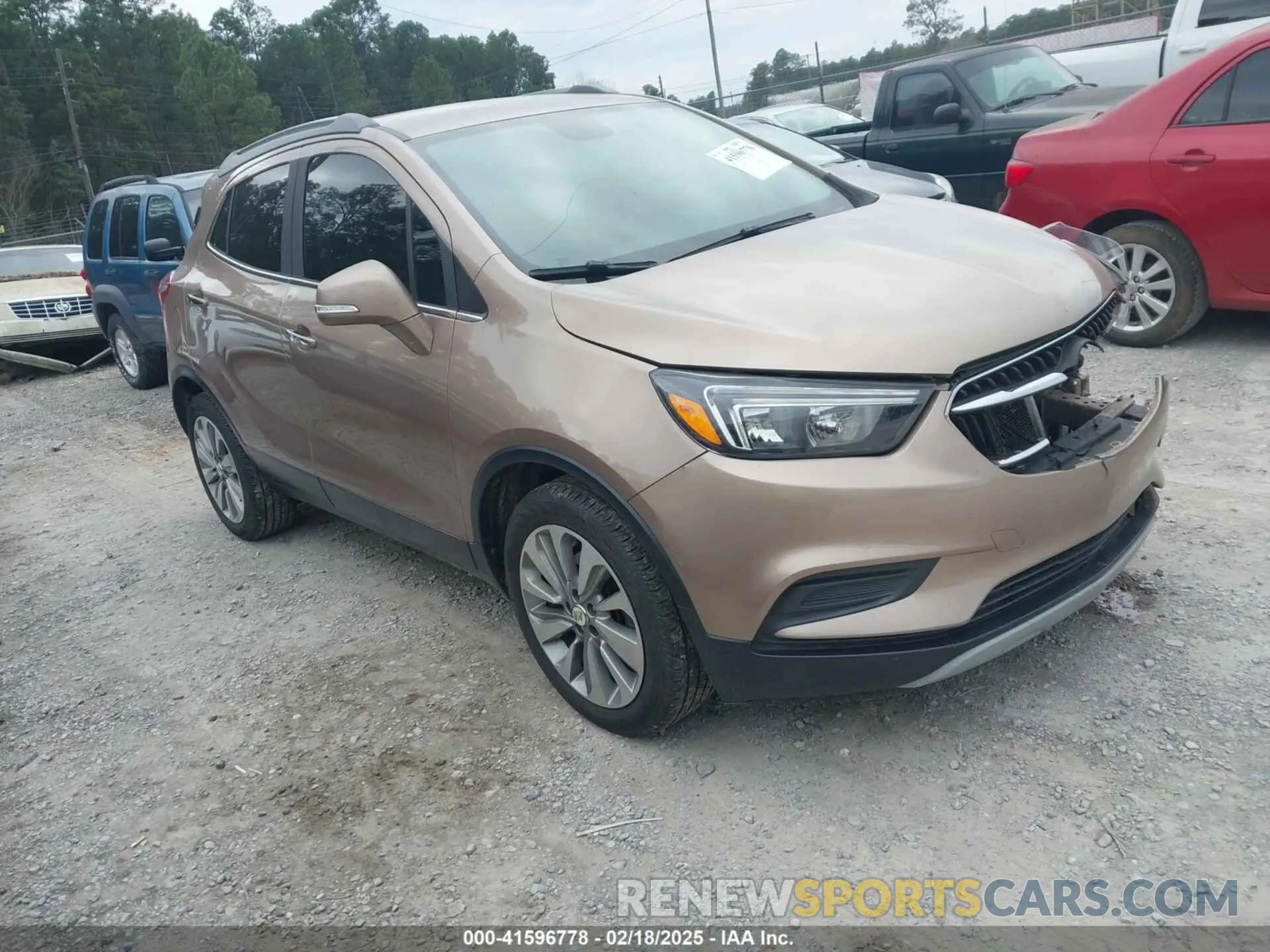 1 Photograph of a damaged car KL4CJASB6KB859335 BUICK ENCORE 2019