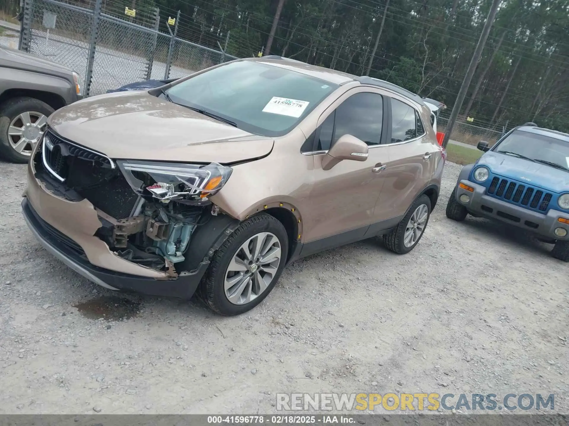 2 Photograph of a damaged car KL4CJASB6KB859335 BUICK ENCORE 2019