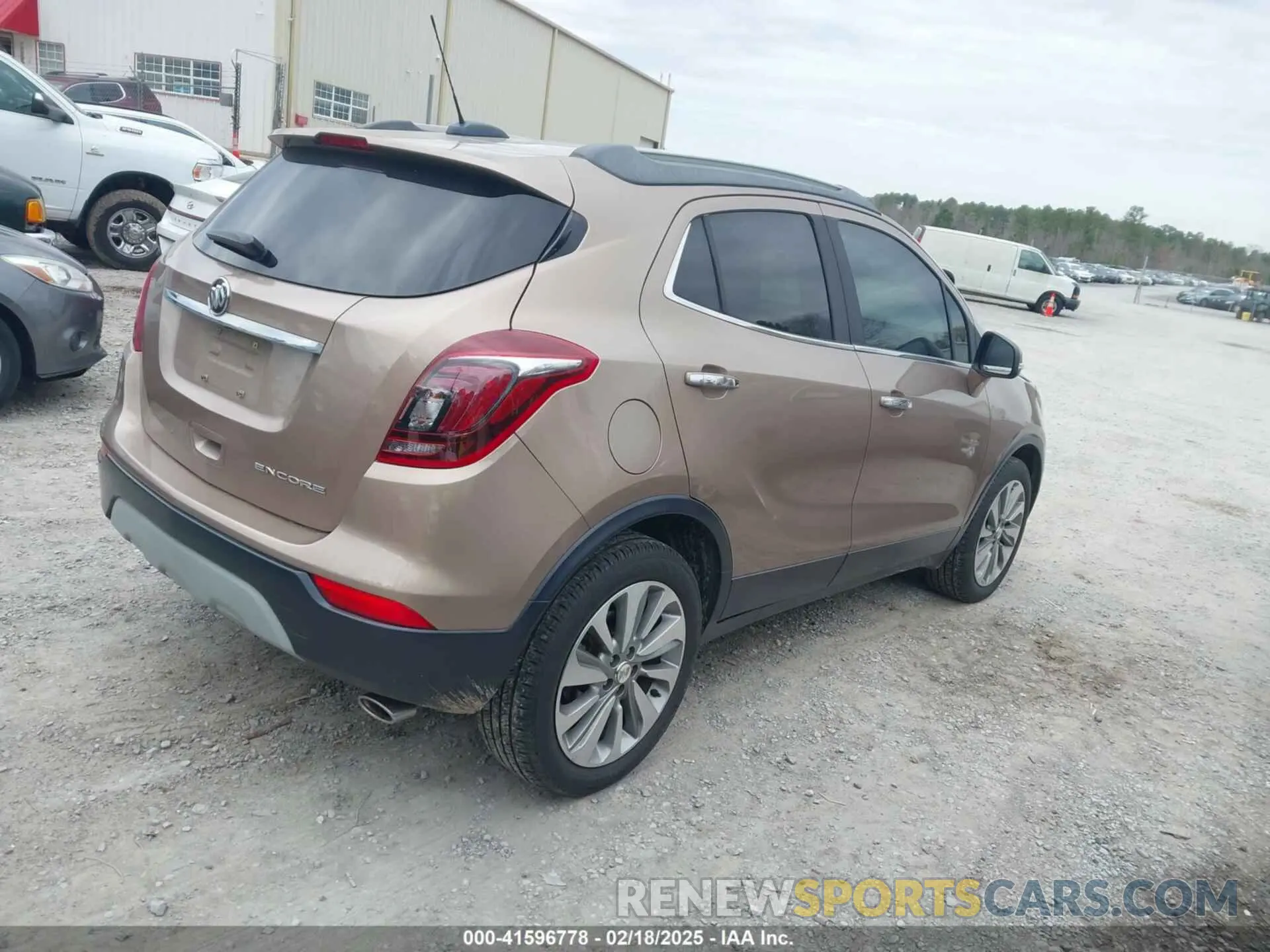 4 Photograph of a damaged car KL4CJASB6KB859335 BUICK ENCORE 2019