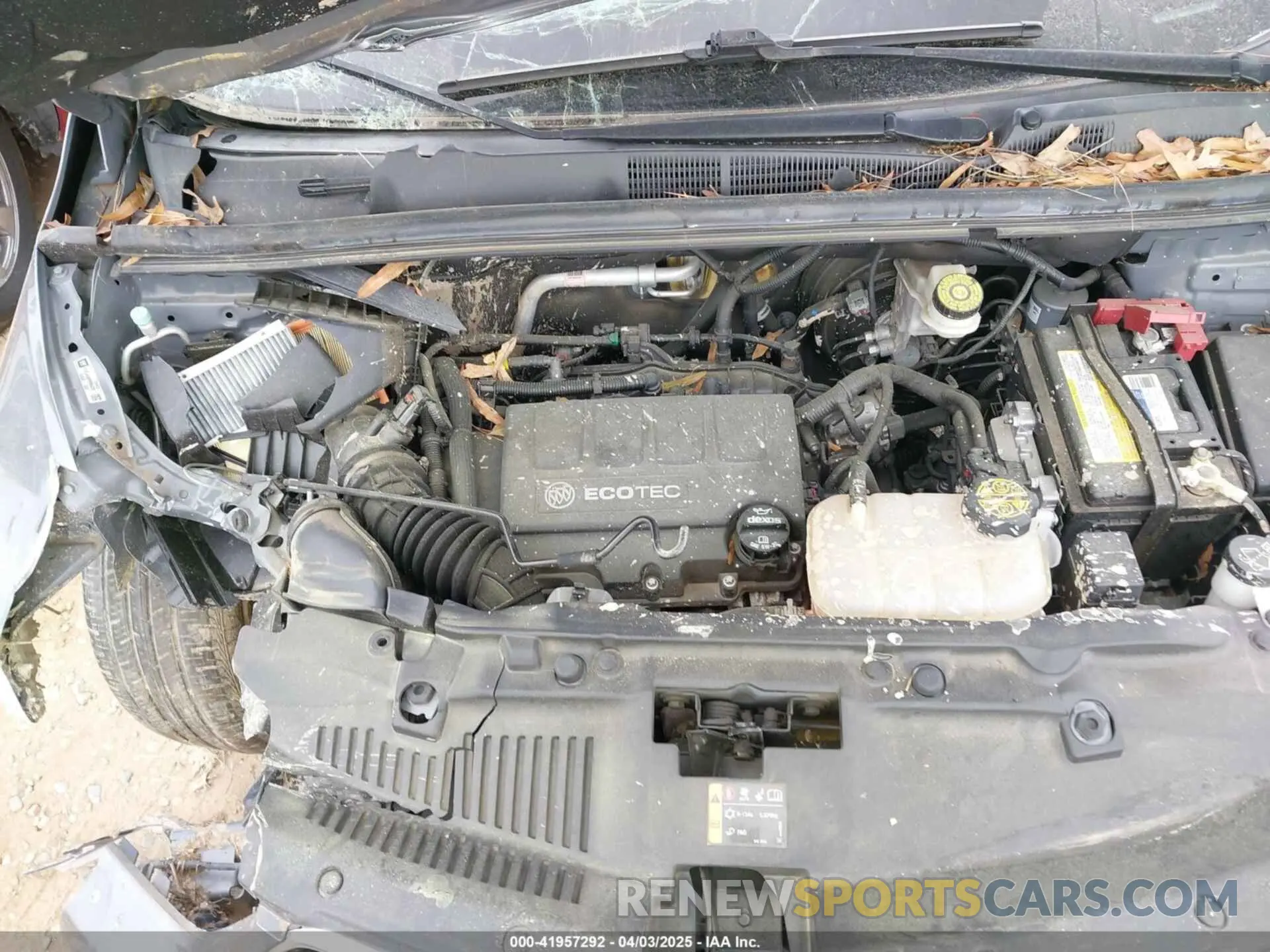10 Photograph of a damaged car KL4CJASB6KB898376 BUICK ENCORE 2019