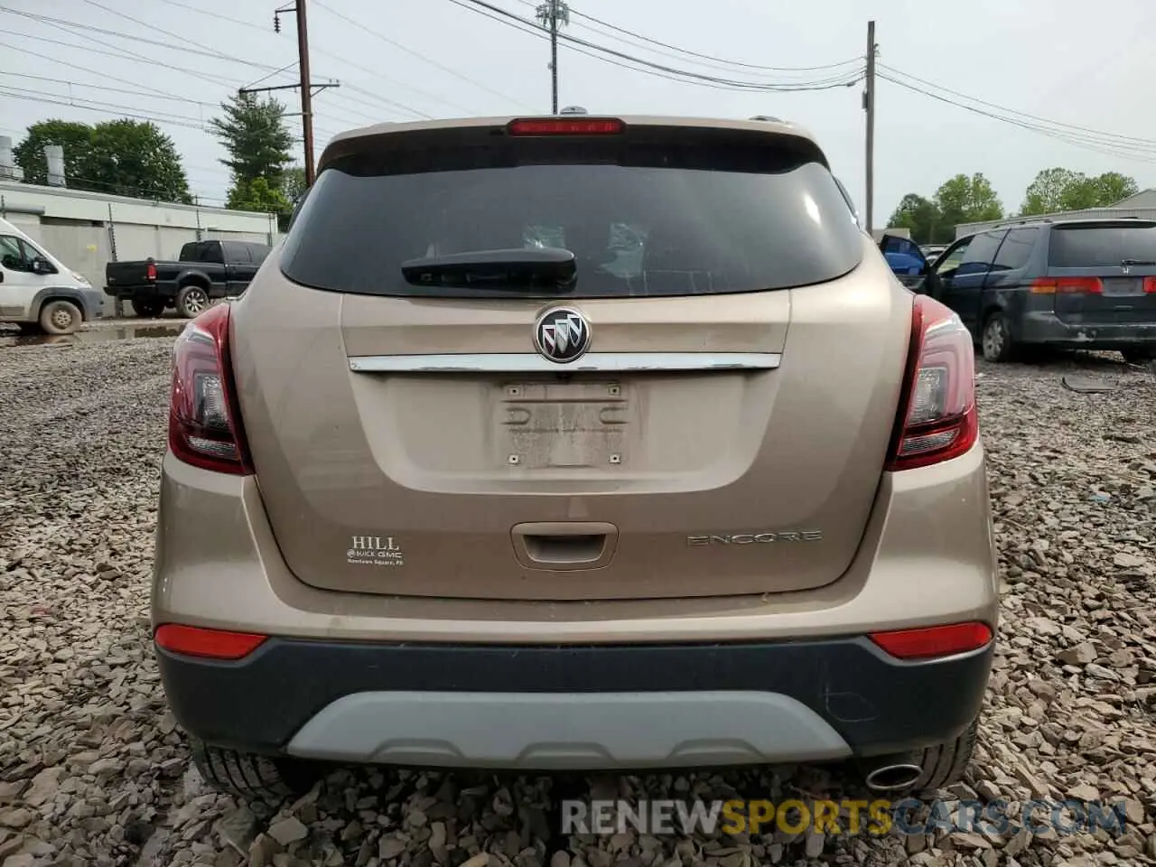 6 Photograph of a damaged car KL4CJASB6KB911479 BUICK ENCORE 2019