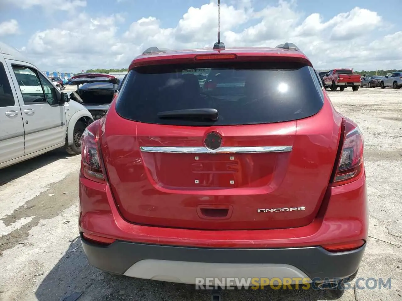 6 Photograph of a damaged car KL4CJASB6KB945924 BUICK ENCORE 2019