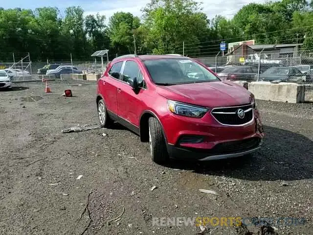 14 Фотография поврежденного автомобиля KL4CJASB7KB700761 BUICK ENCORE 2019
