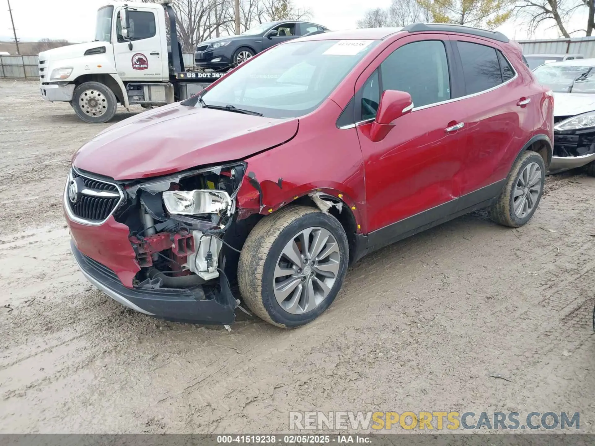 2 Photograph of a damaged car KL4CJASB7KB701313 BUICK ENCORE 2019