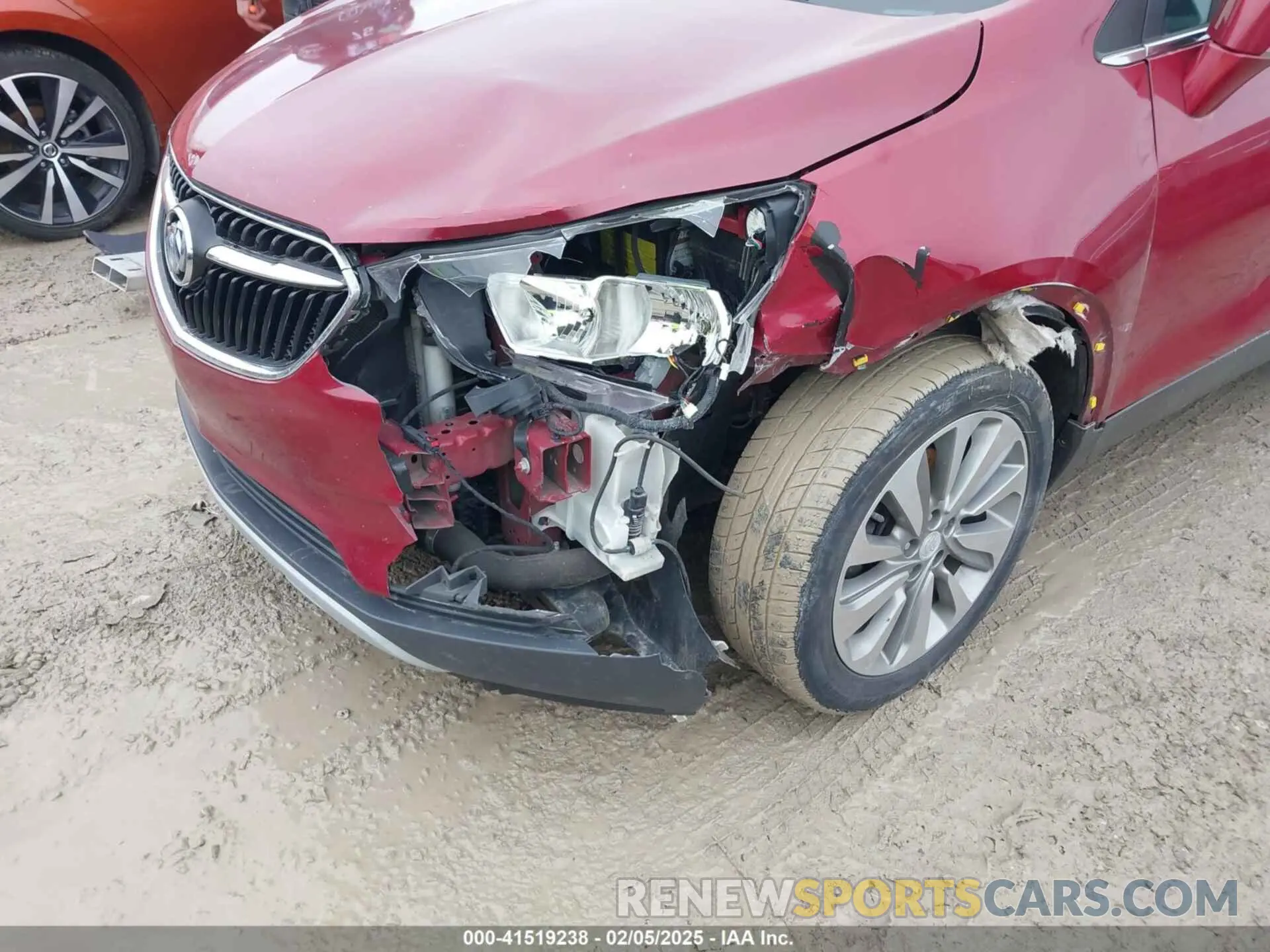 6 Photograph of a damaged car KL4CJASB7KB701313 BUICK ENCORE 2019