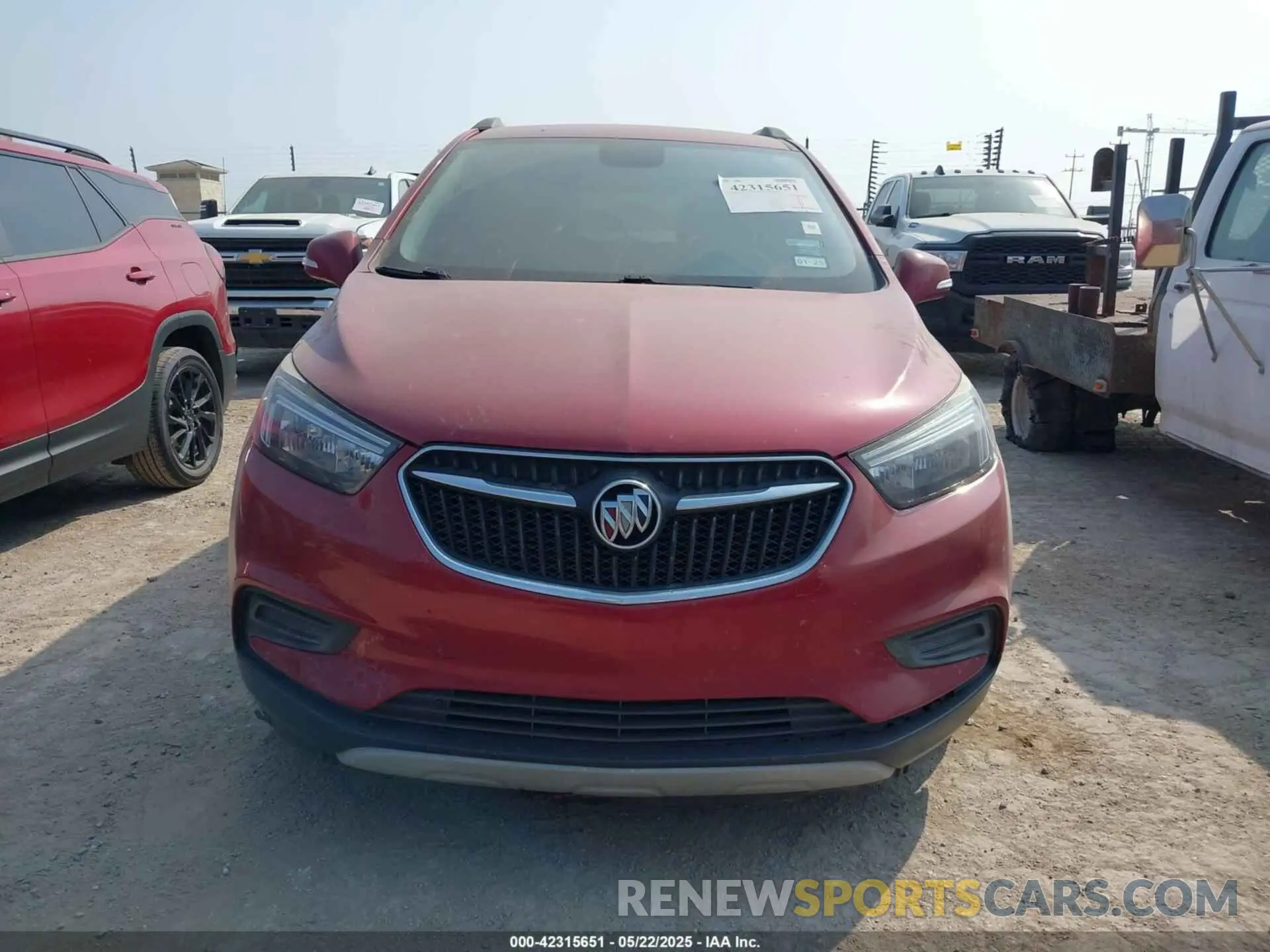 12 Фотография поврежденного автомобиля KL4CJASB7KB705006 BUICK ENCORE 2019