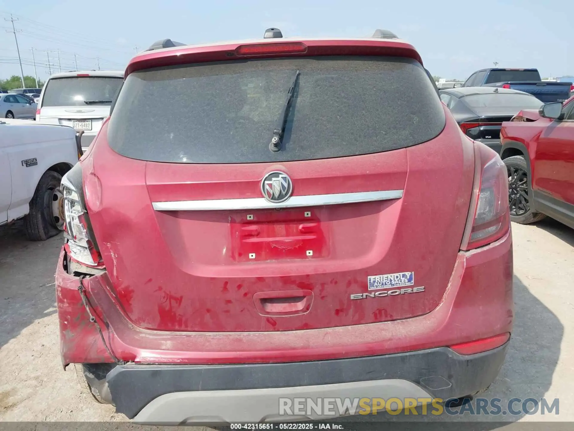 16 Фотография поврежденного автомобиля KL4CJASB7KB705006 BUICK ENCORE 2019