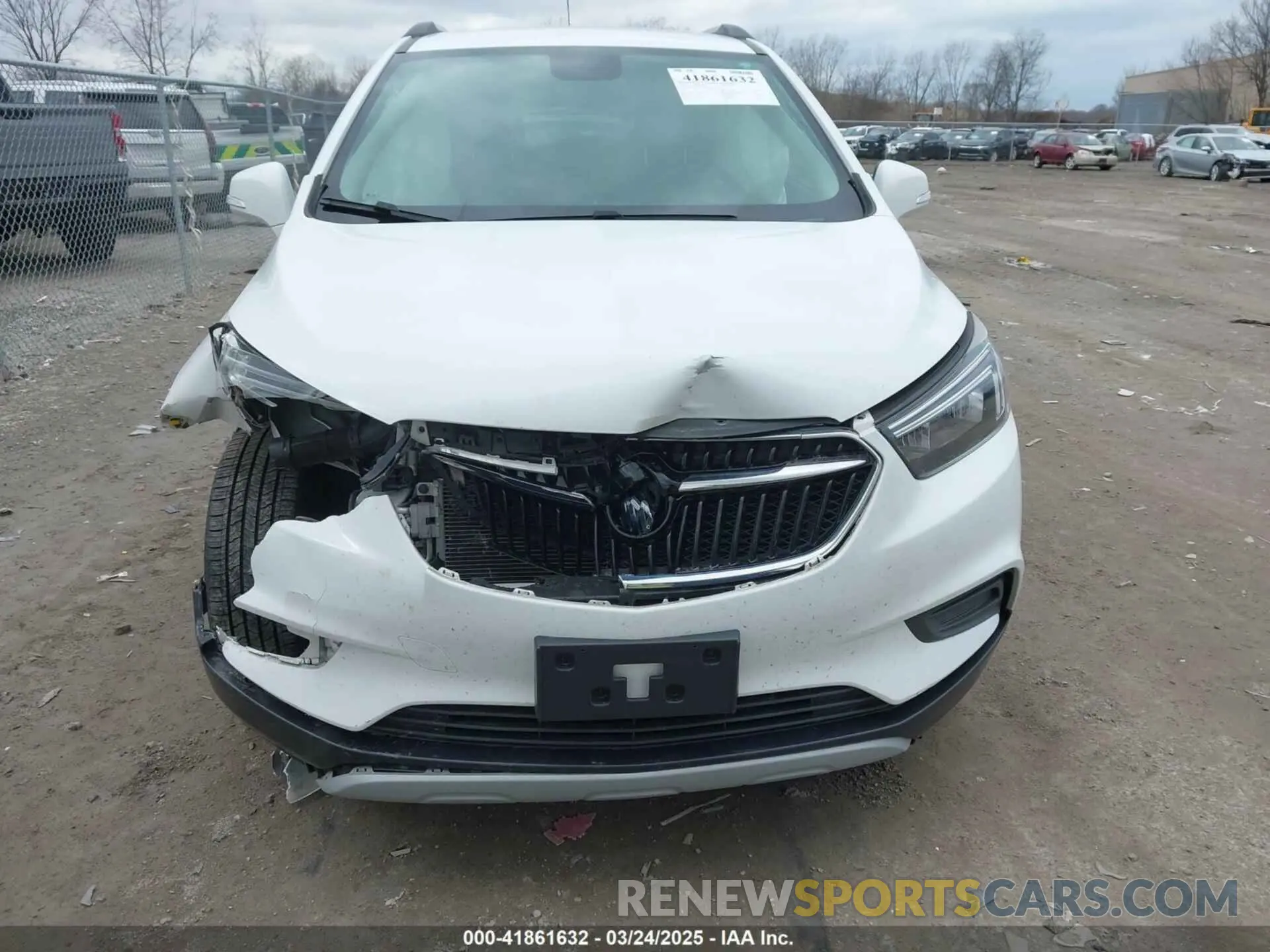 12 Фотография поврежденного автомобиля KL4CJASB7KB707421 BUICK ENCORE 2019