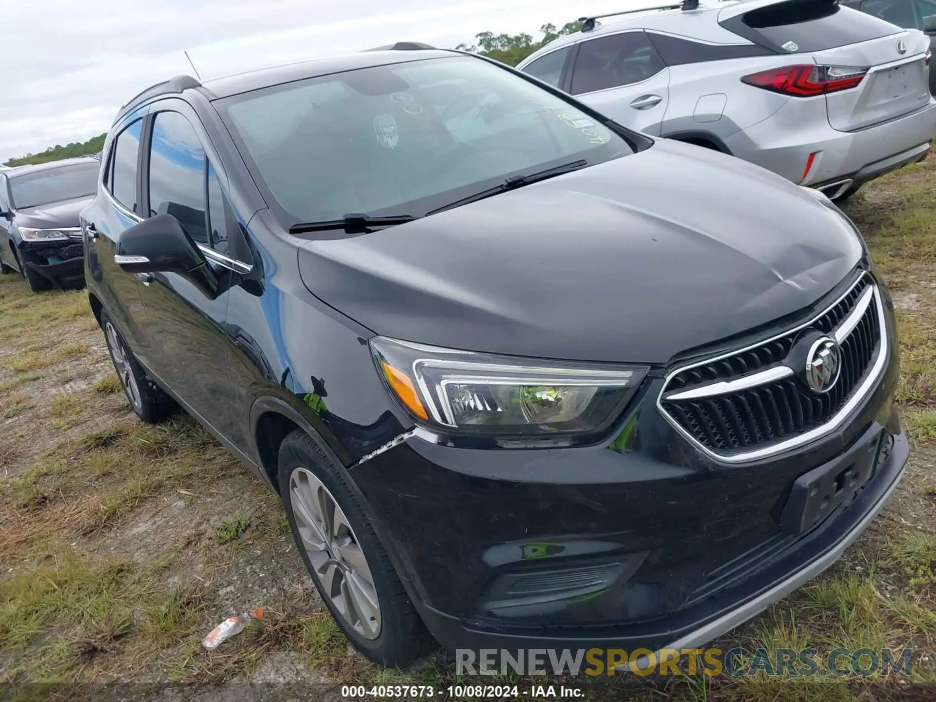 1 Photograph of a damaged car KL4CJASB7KB738894 BUICK ENCORE 2019