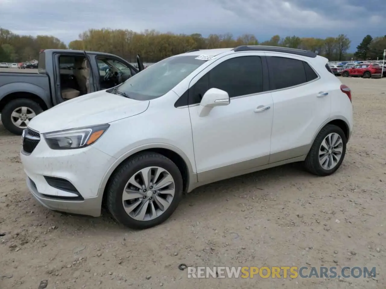 1 Photograph of a damaged car KL4CJASB7KB750141 BUICK ENCORE 2019