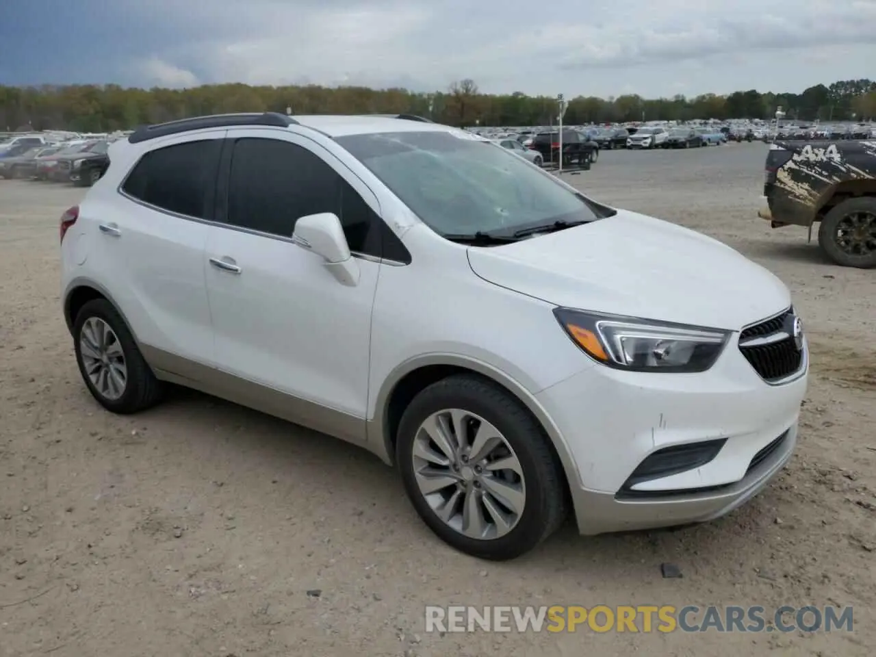 4 Photograph of a damaged car KL4CJASB7KB750141 BUICK ENCORE 2019