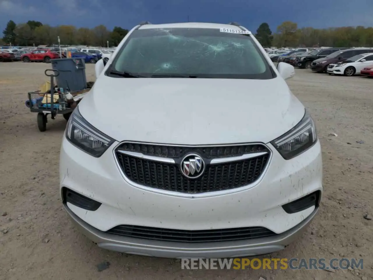 5 Photograph of a damaged car KL4CJASB7KB750141 BUICK ENCORE 2019
