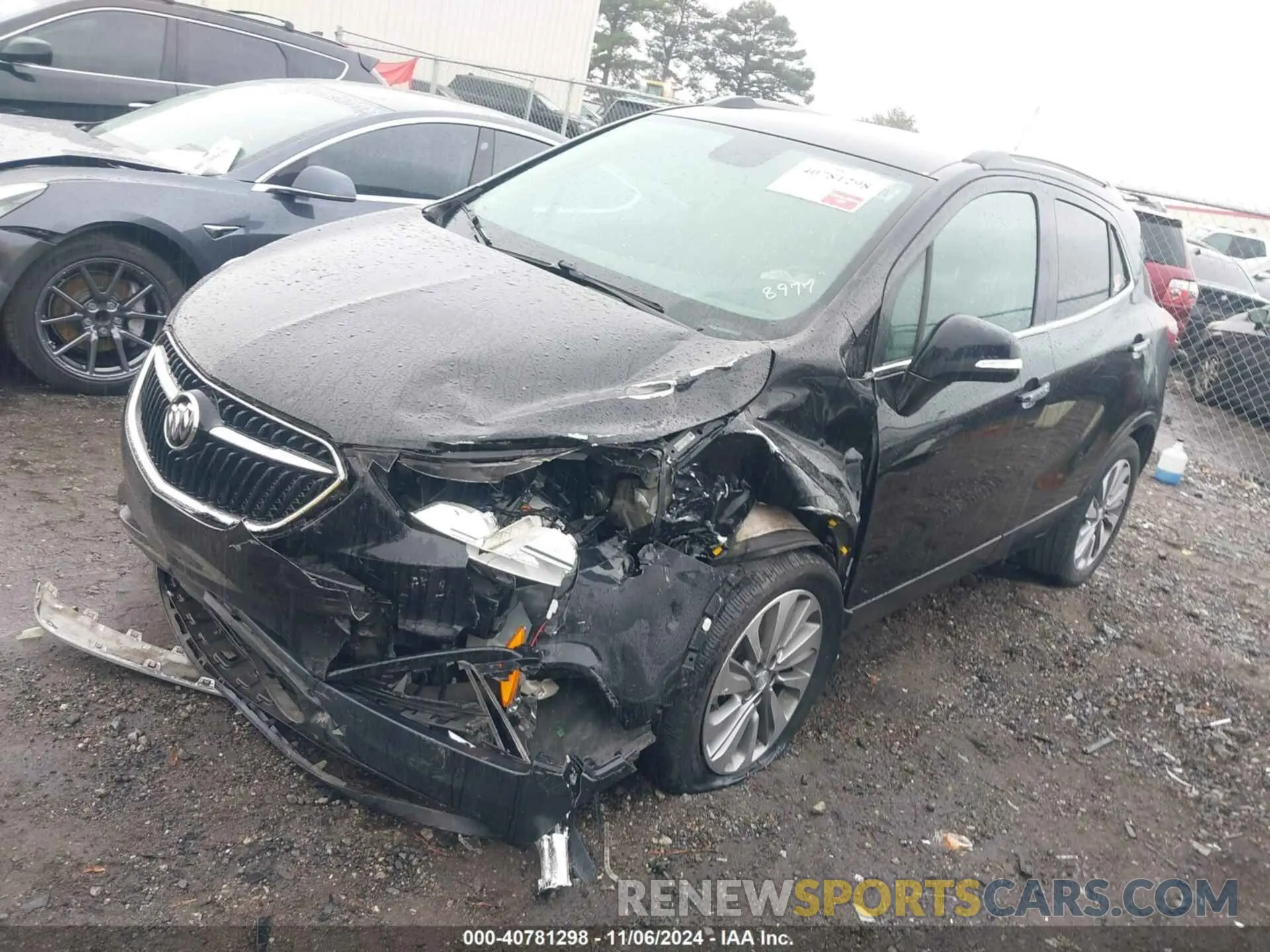 2 Фотография поврежденного автомобиля KL4CJASB7KB768977 BUICK ENCORE 2019