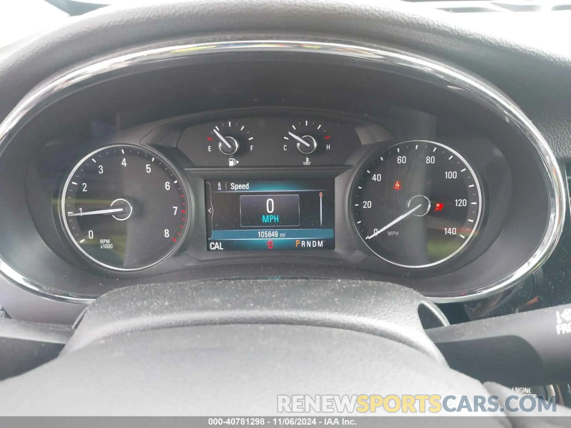 7 Фотография поврежденного автомобиля KL4CJASB7KB768977 BUICK ENCORE 2019