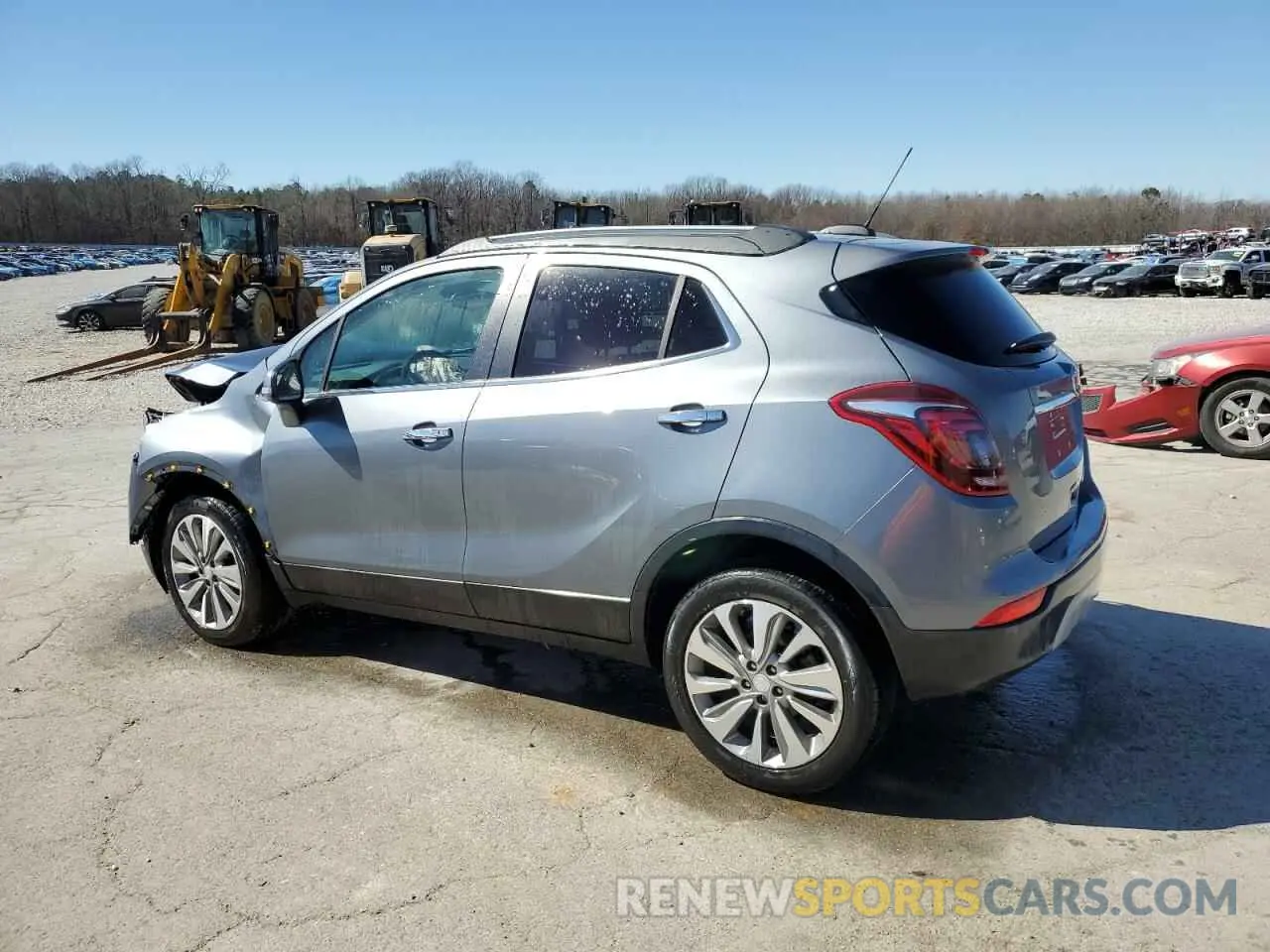 2 Фотография поврежденного автомобиля KL4CJASB7KB791742 BUICK ENCORE 2019