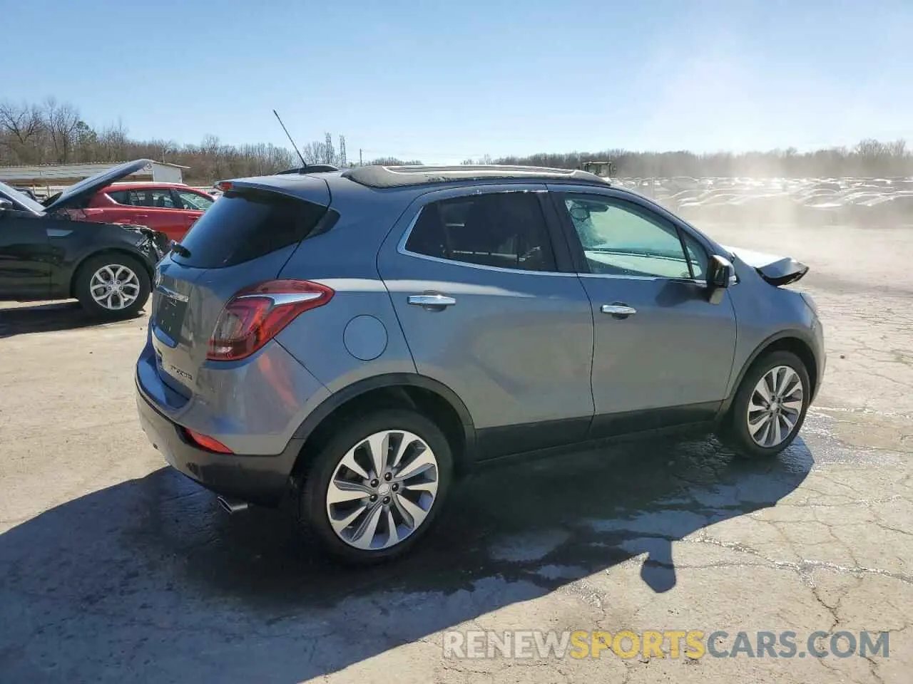 3 Фотография поврежденного автомобиля KL4CJASB7KB791742 BUICK ENCORE 2019