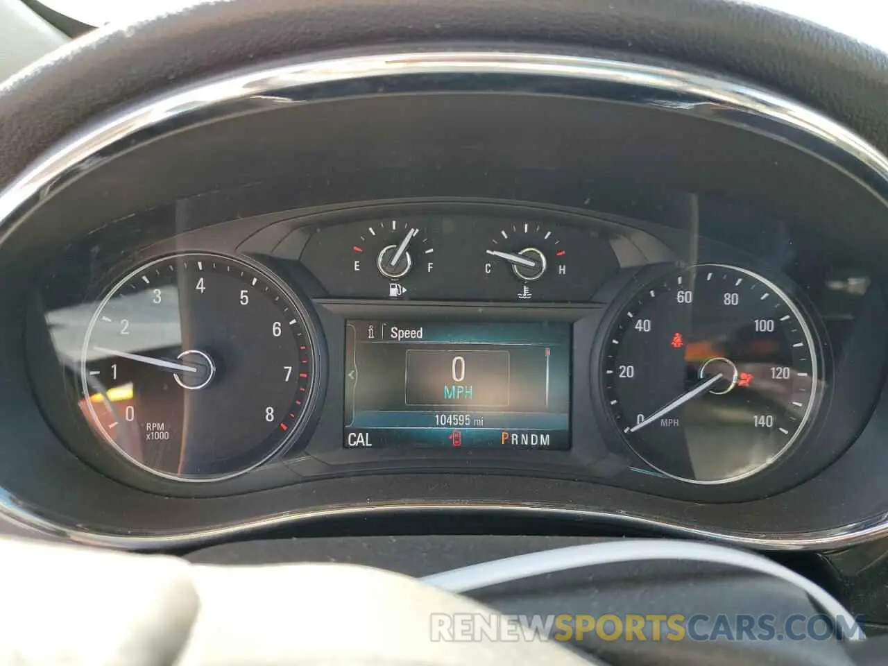 9 Фотография поврежденного автомобиля KL4CJASB7KB791742 BUICK ENCORE 2019