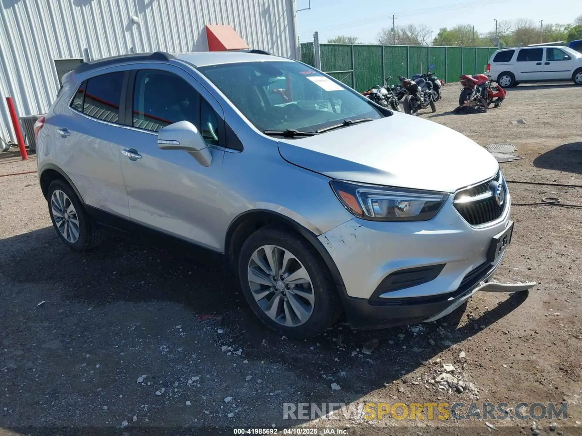 1 Фотография поврежденного автомобиля KL4CJASB7KB863653 BUICK ENCORE 2019