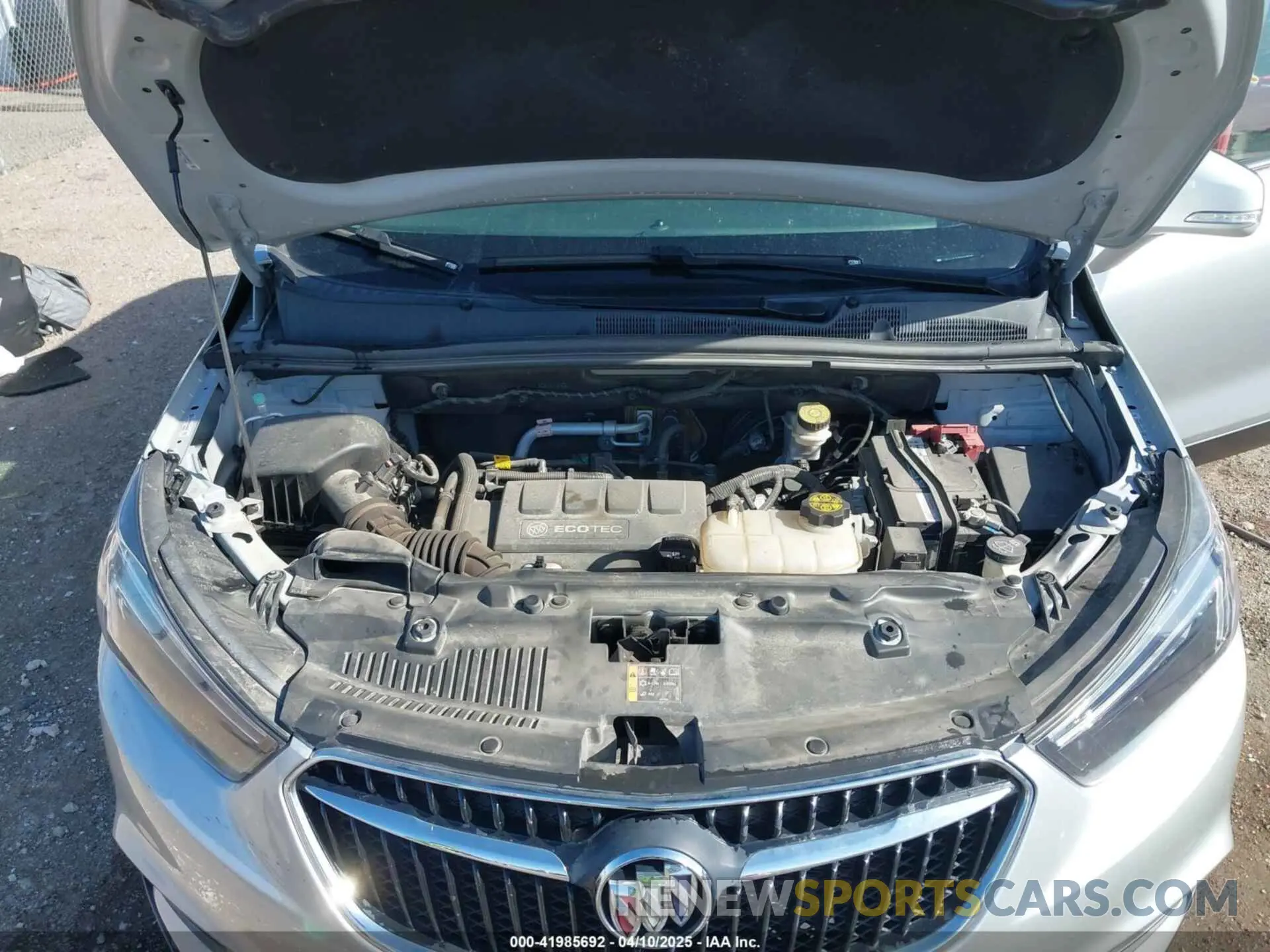 10 Фотография поврежденного автомобиля KL4CJASB7KB863653 BUICK ENCORE 2019
