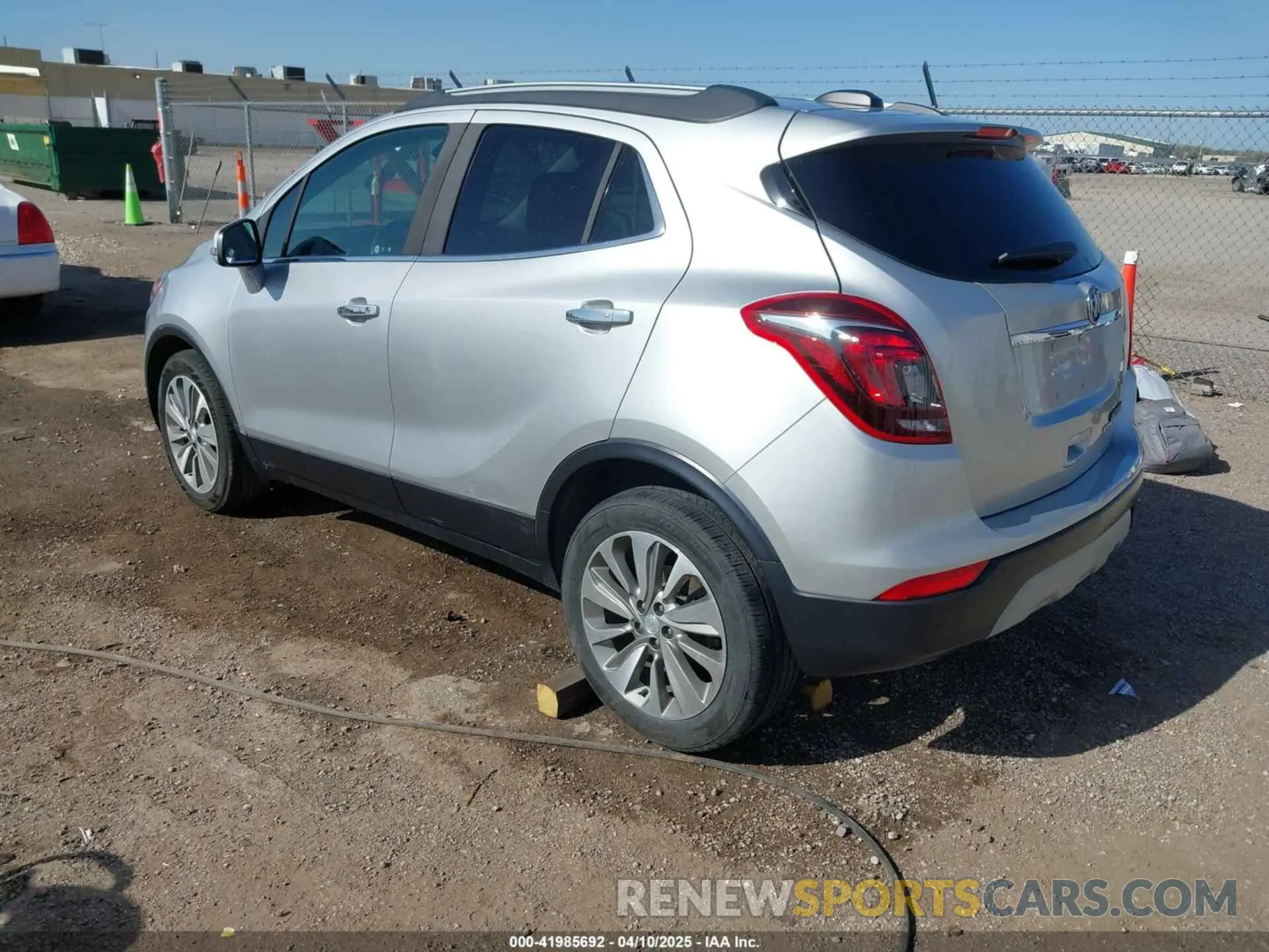 3 Фотография поврежденного автомобиля KL4CJASB7KB863653 BUICK ENCORE 2019