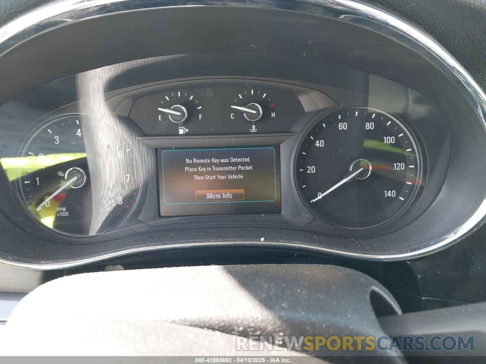 7 Фотография поврежденного автомобиля KL4CJASB7KB863653 BUICK ENCORE 2019