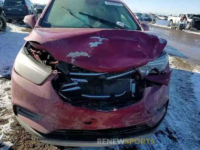 12 Фотография поврежденного автомобиля KL4CJASB8KB707251 BUICK ENCORE 2019
