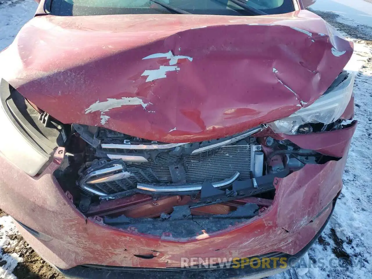 13 Фотография поврежденного автомобиля KL4CJASB8KB707251 BUICK ENCORE 2019