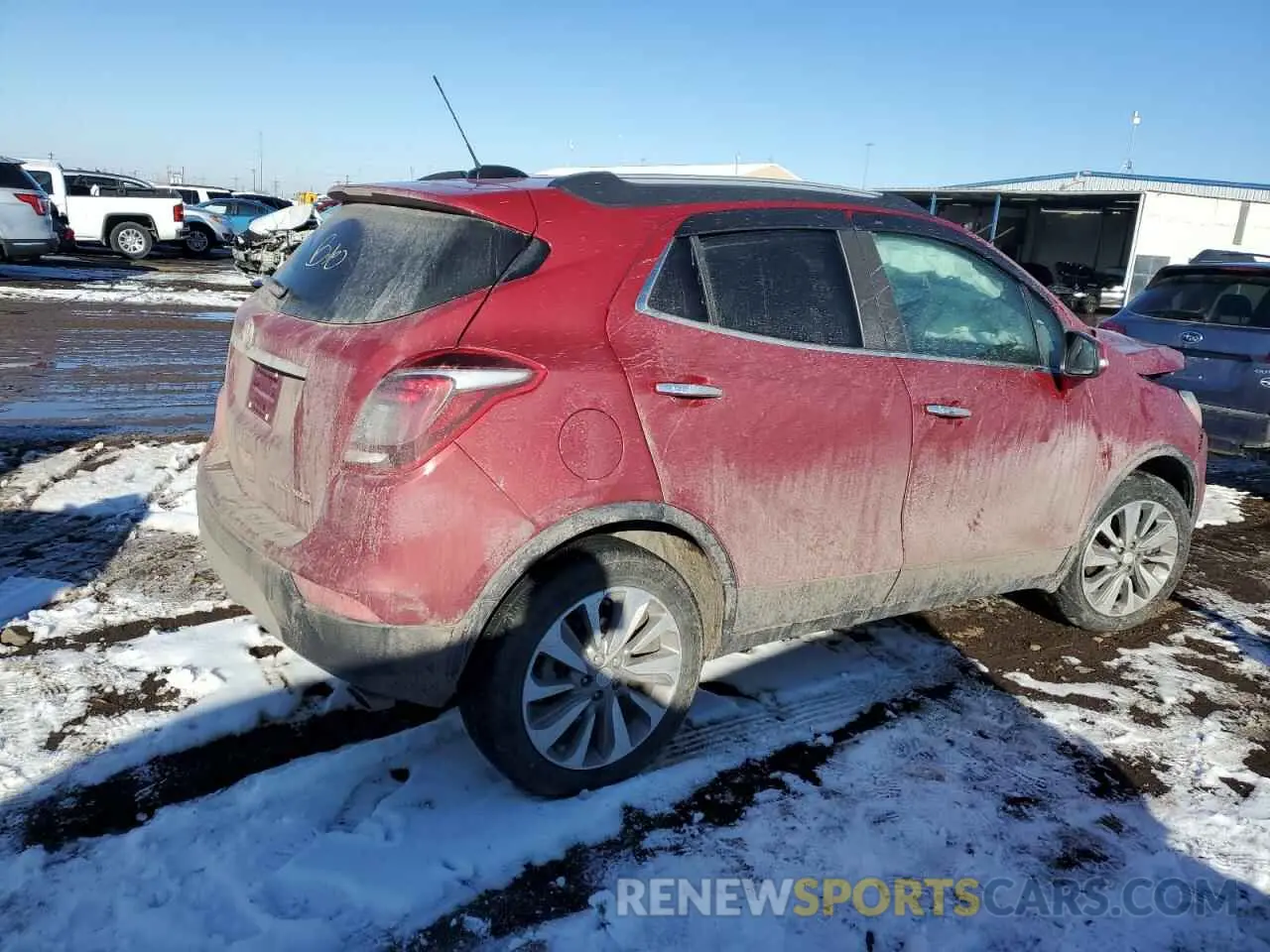 3 Фотография поврежденного автомобиля KL4CJASB8KB707251 BUICK ENCORE 2019