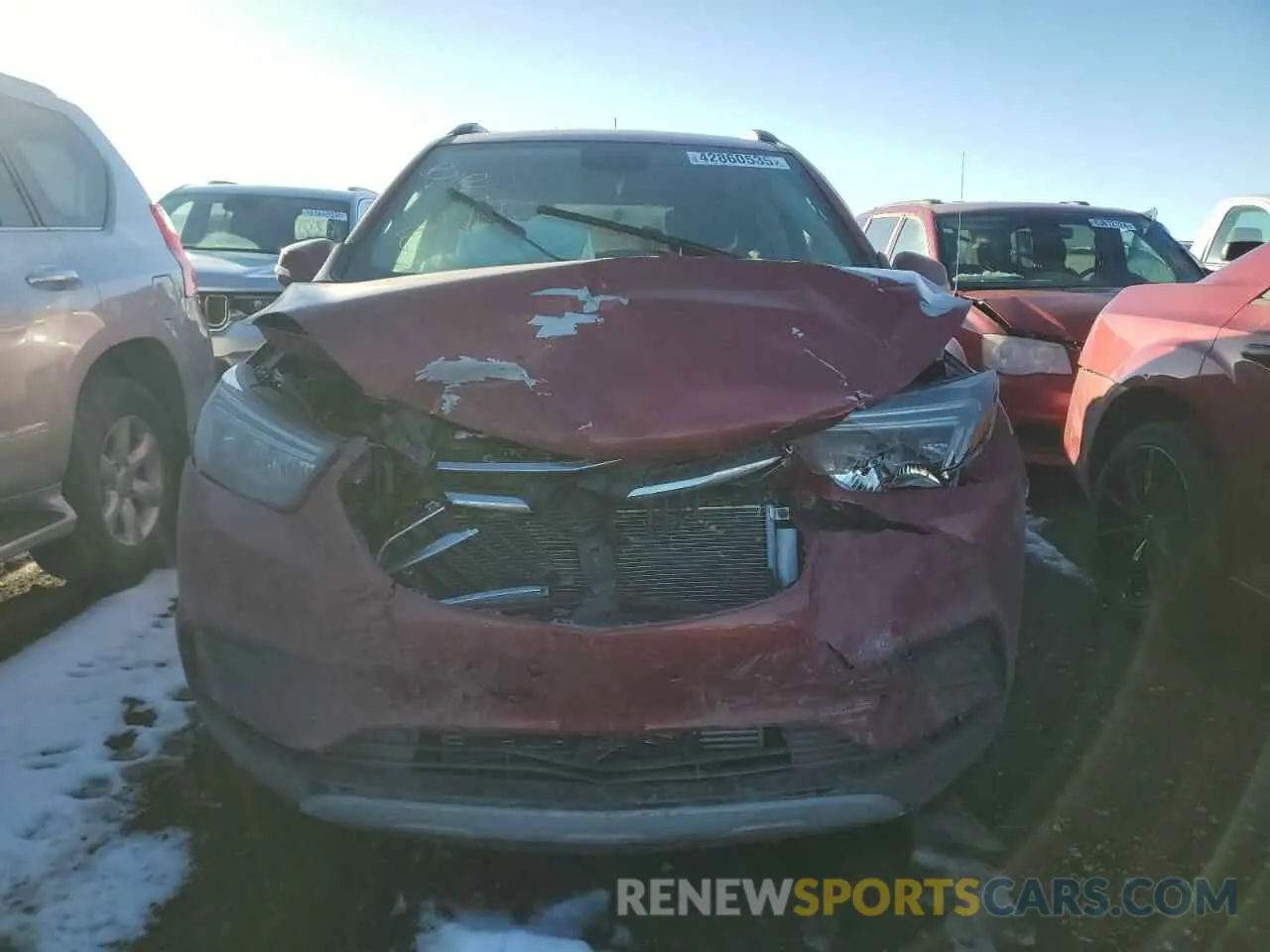 5 Фотография поврежденного автомобиля KL4CJASB8KB707251 BUICK ENCORE 2019