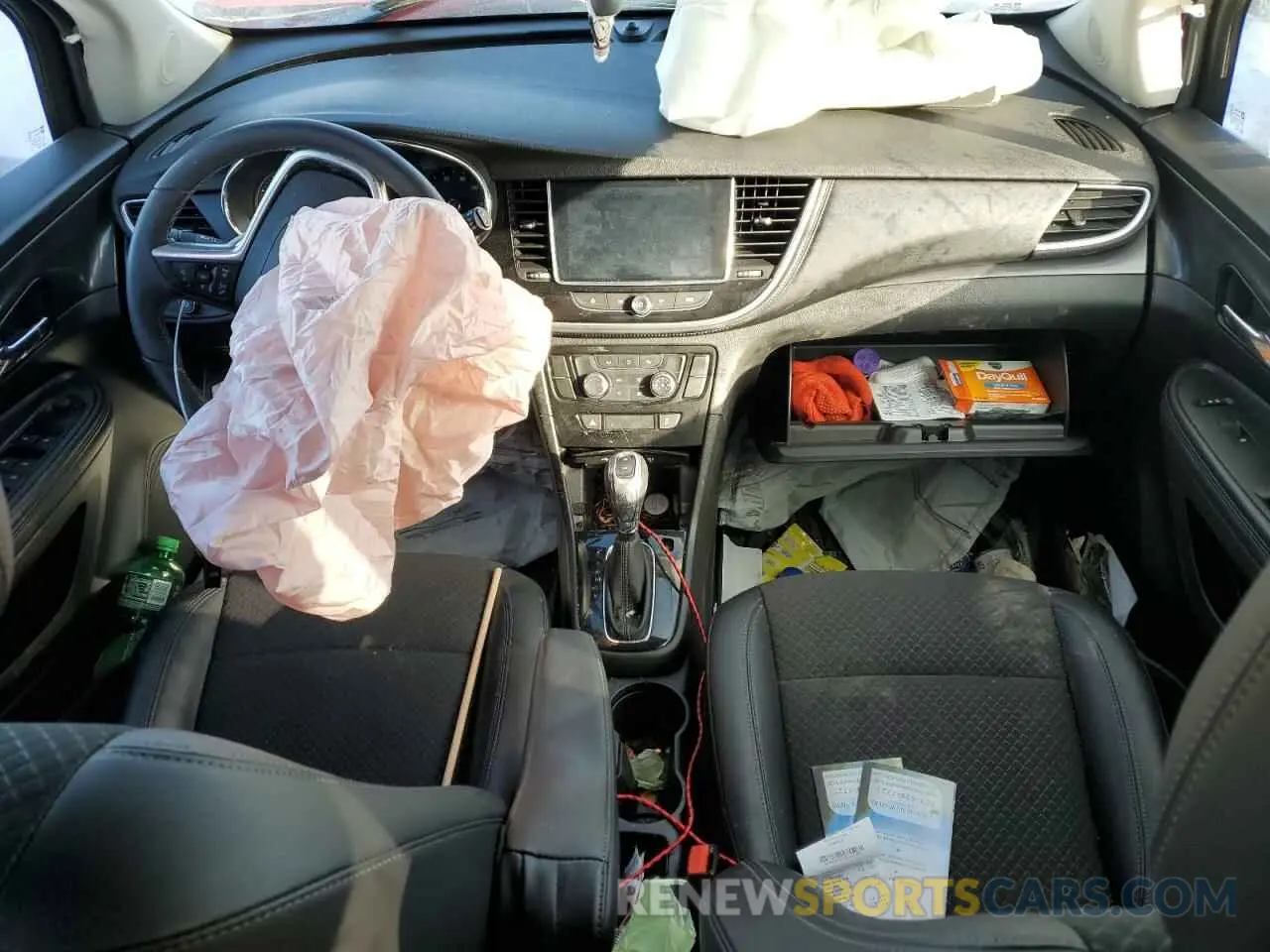 8 Фотография поврежденного автомобиля KL4CJASB8KB707251 BUICK ENCORE 2019