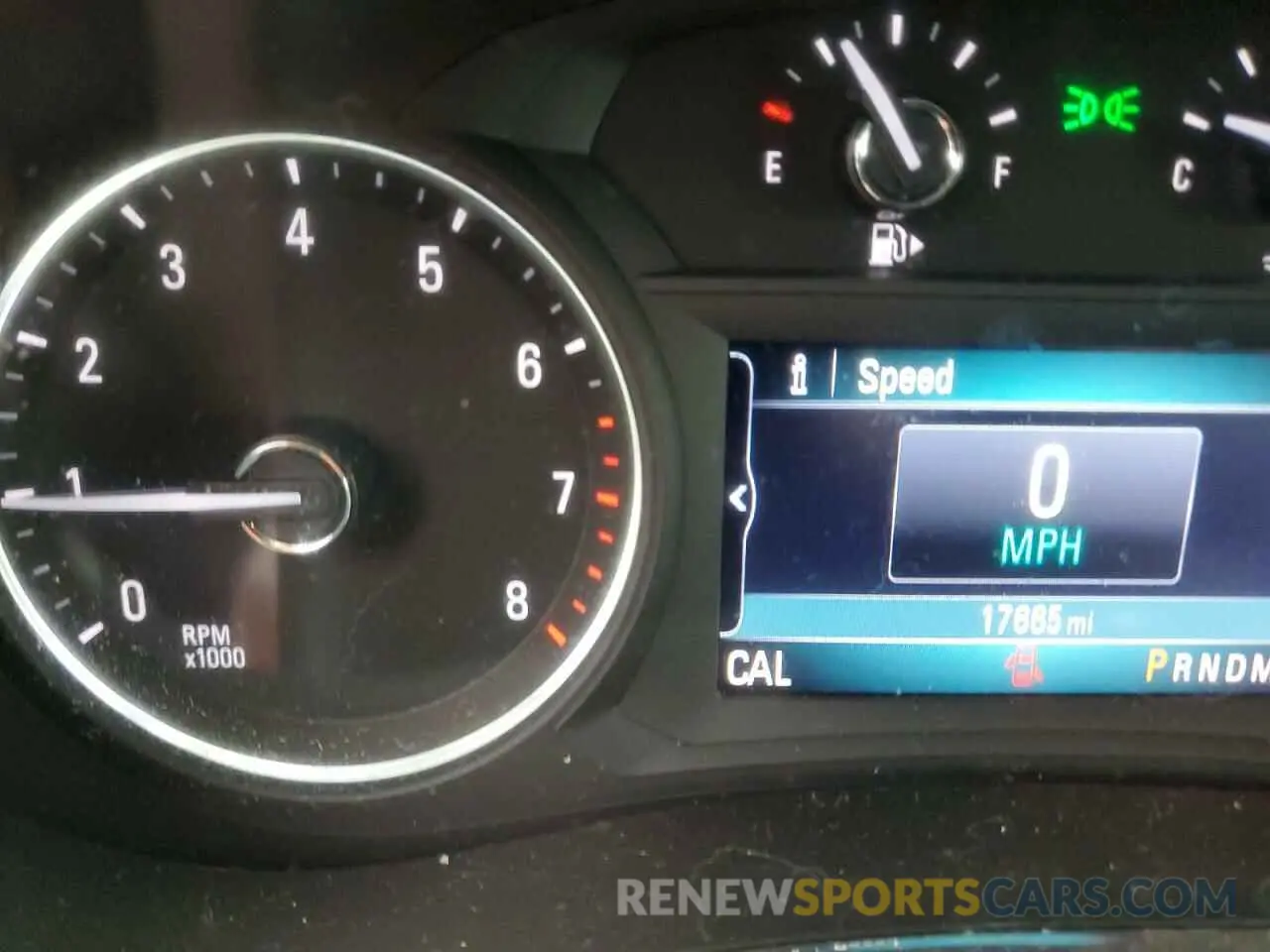 9 Фотография поврежденного автомобиля KL4CJASB8KB707251 BUICK ENCORE 2019