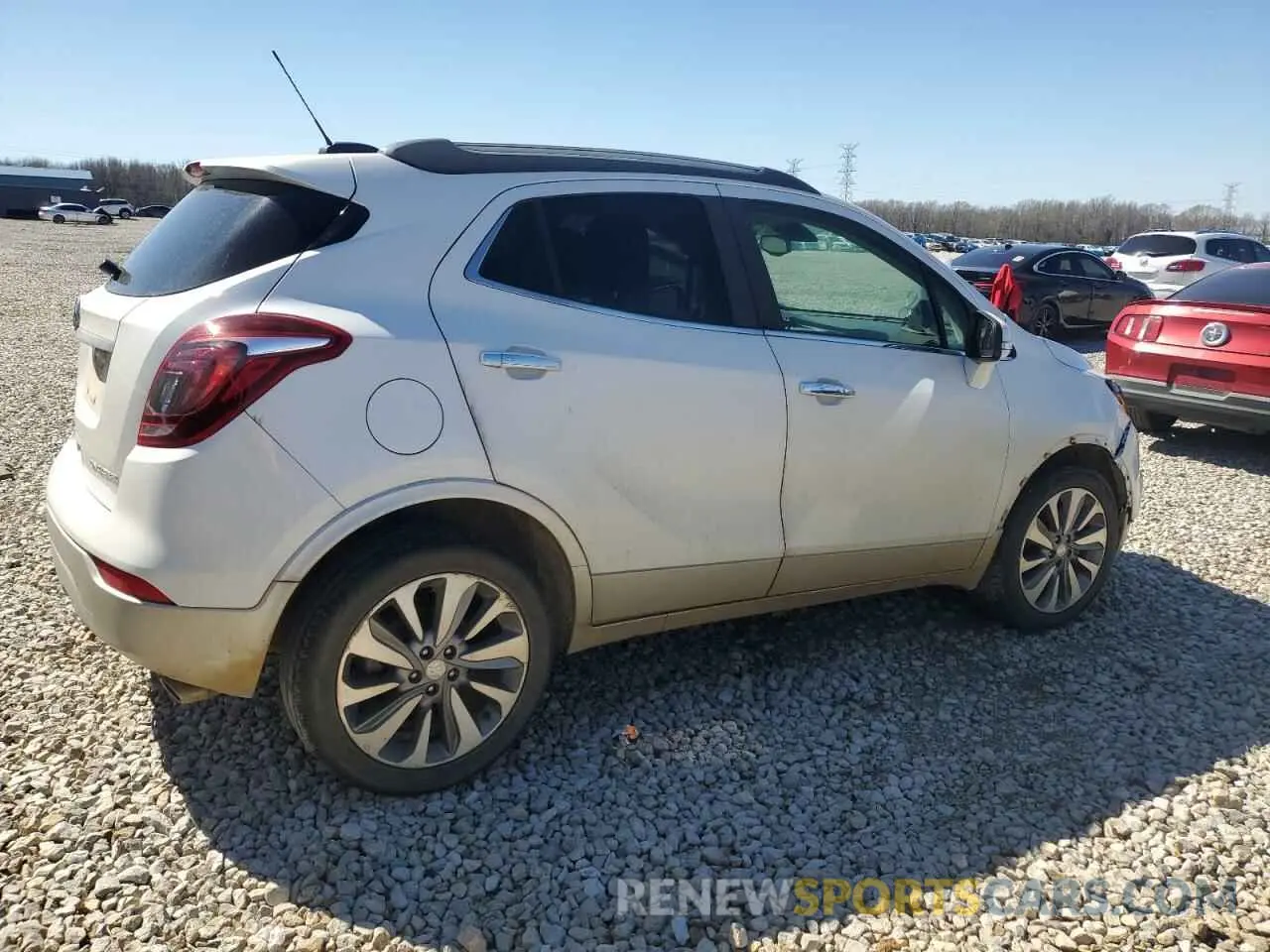 3 Photograph of a damaged car KL4CJASB8KB710201 BUICK ENCORE 2019